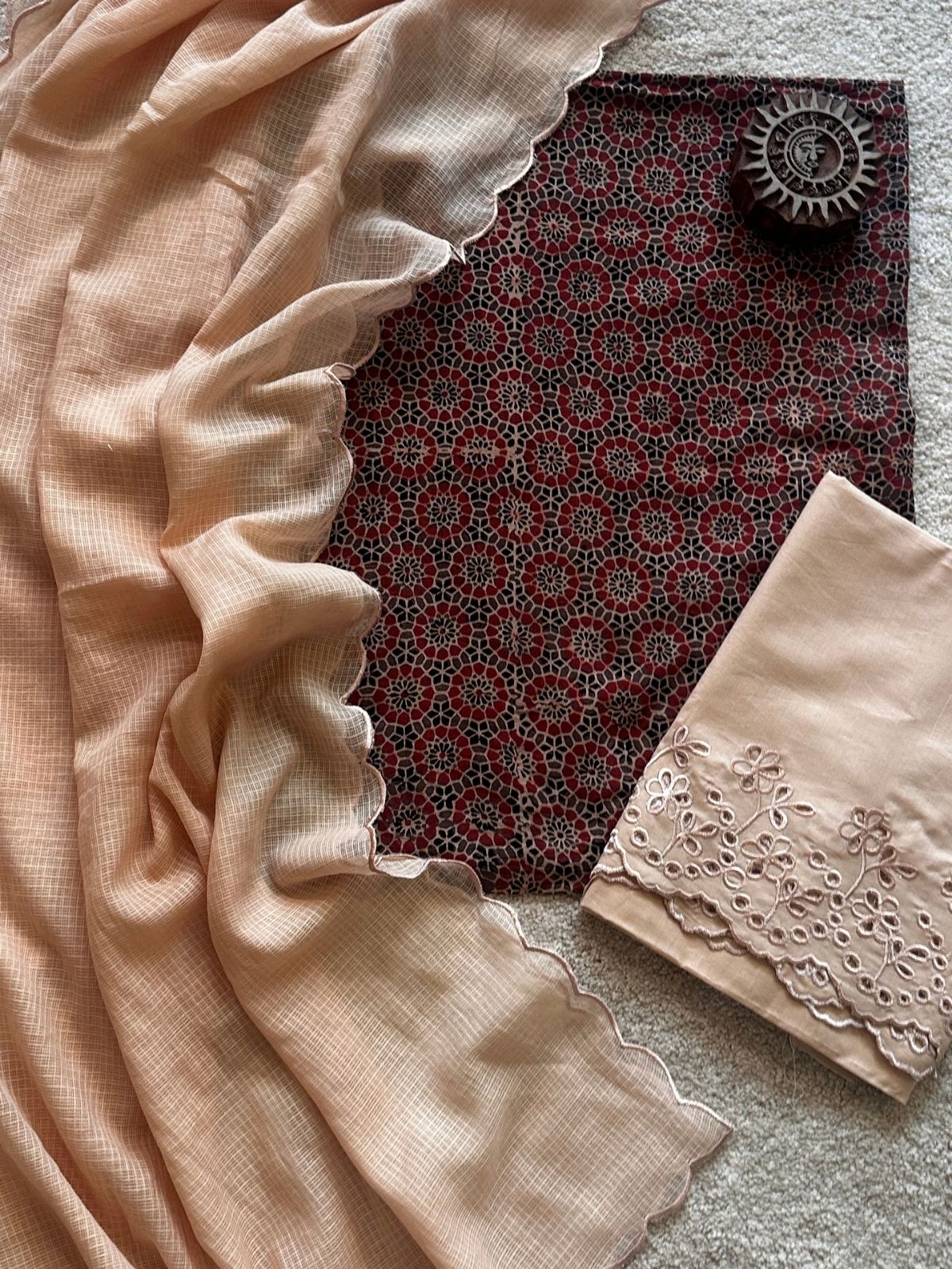 Zohra Unstitched Set