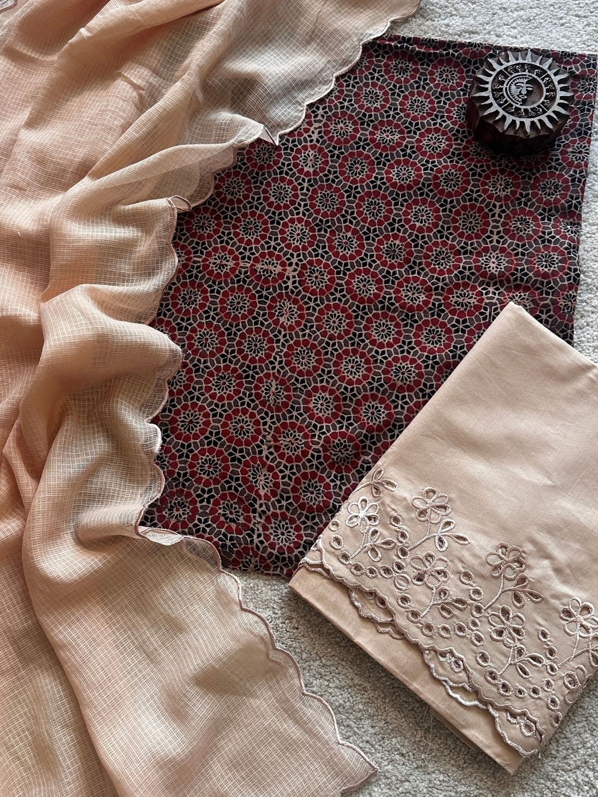 Zohra Unstitched Set