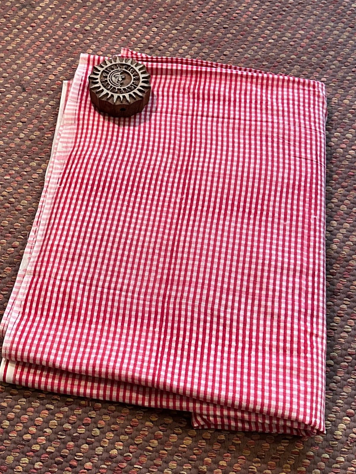 Pure Cotton Hand-blocked Fabric