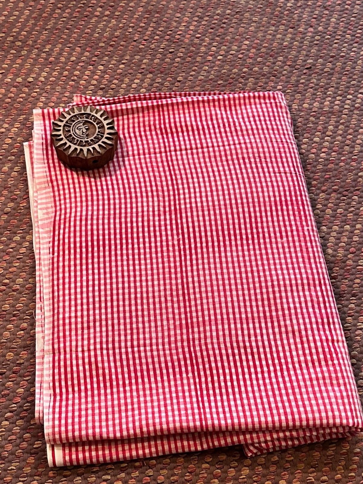 Pure Cotton Hand-blocked Fabric
