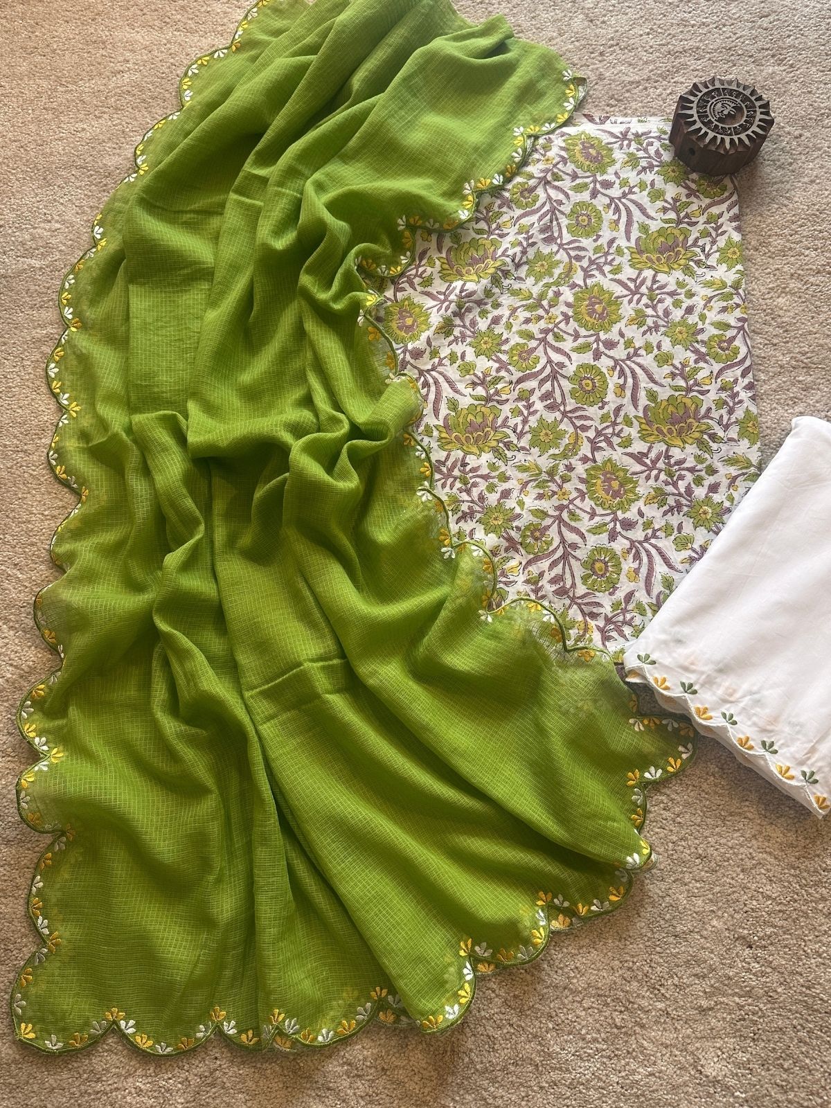Barkha Unstitched Set