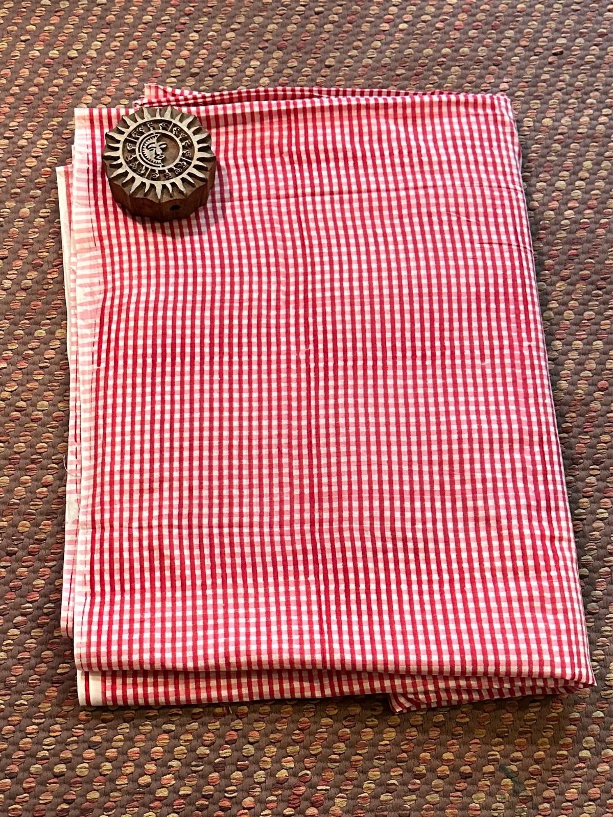 Pure Cotton Hand-blocked Fabric