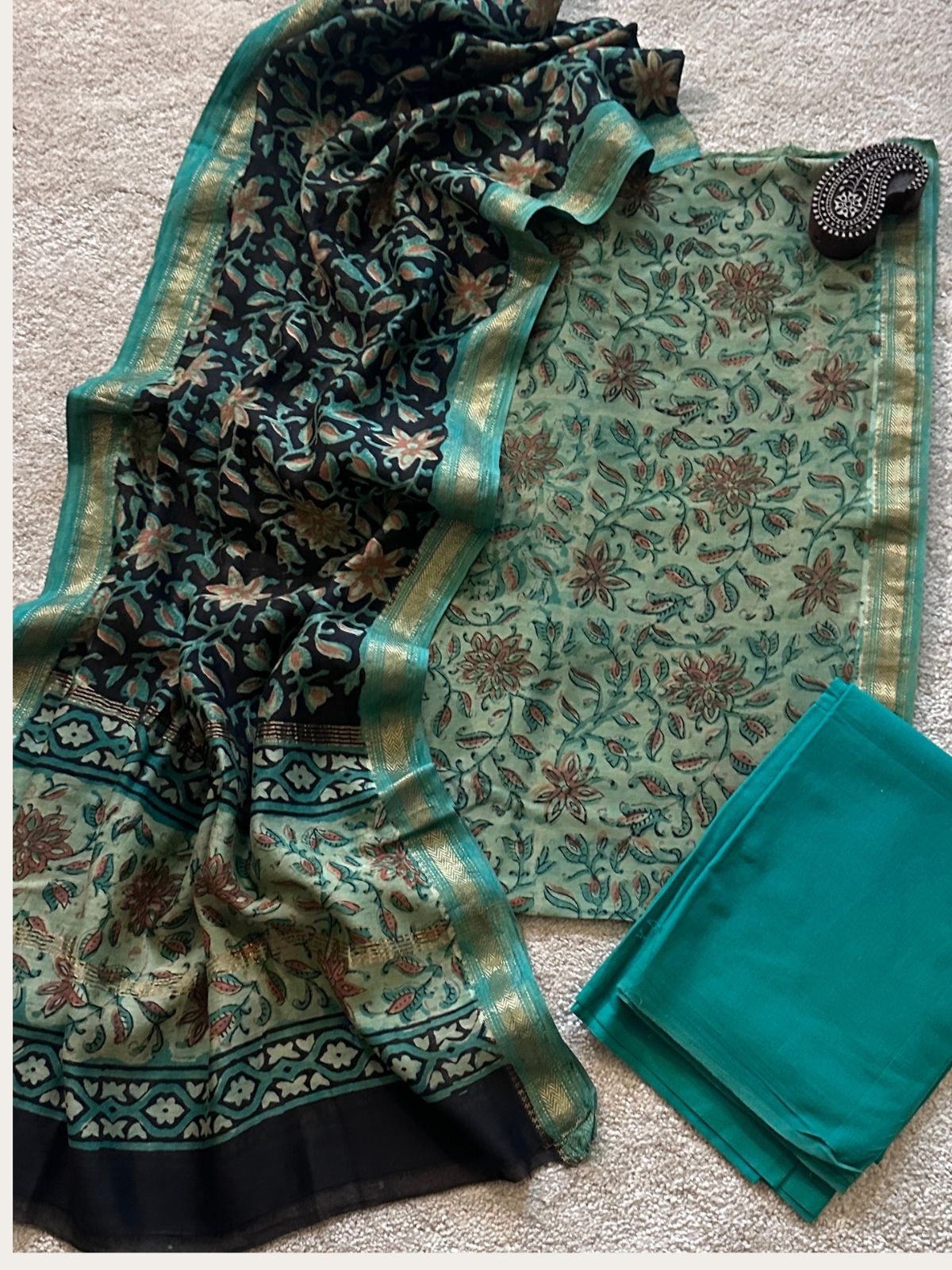 Bahaar-  Maheshwari Silk Set