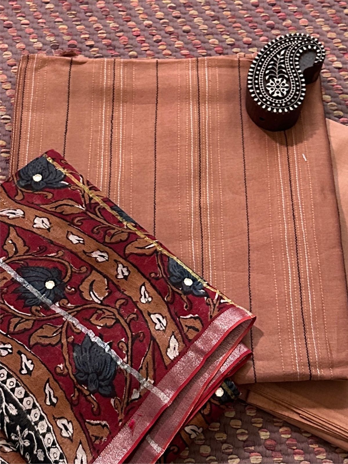 Premium Maheshwari Silk Set