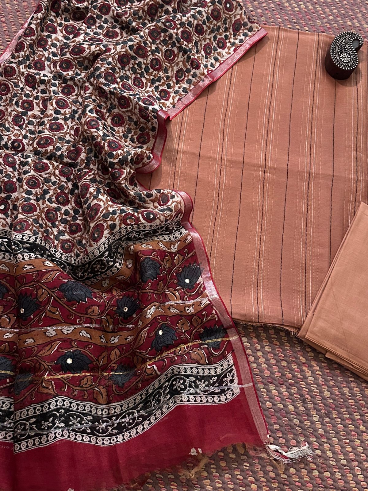 Premium Maheshwari Silk Set