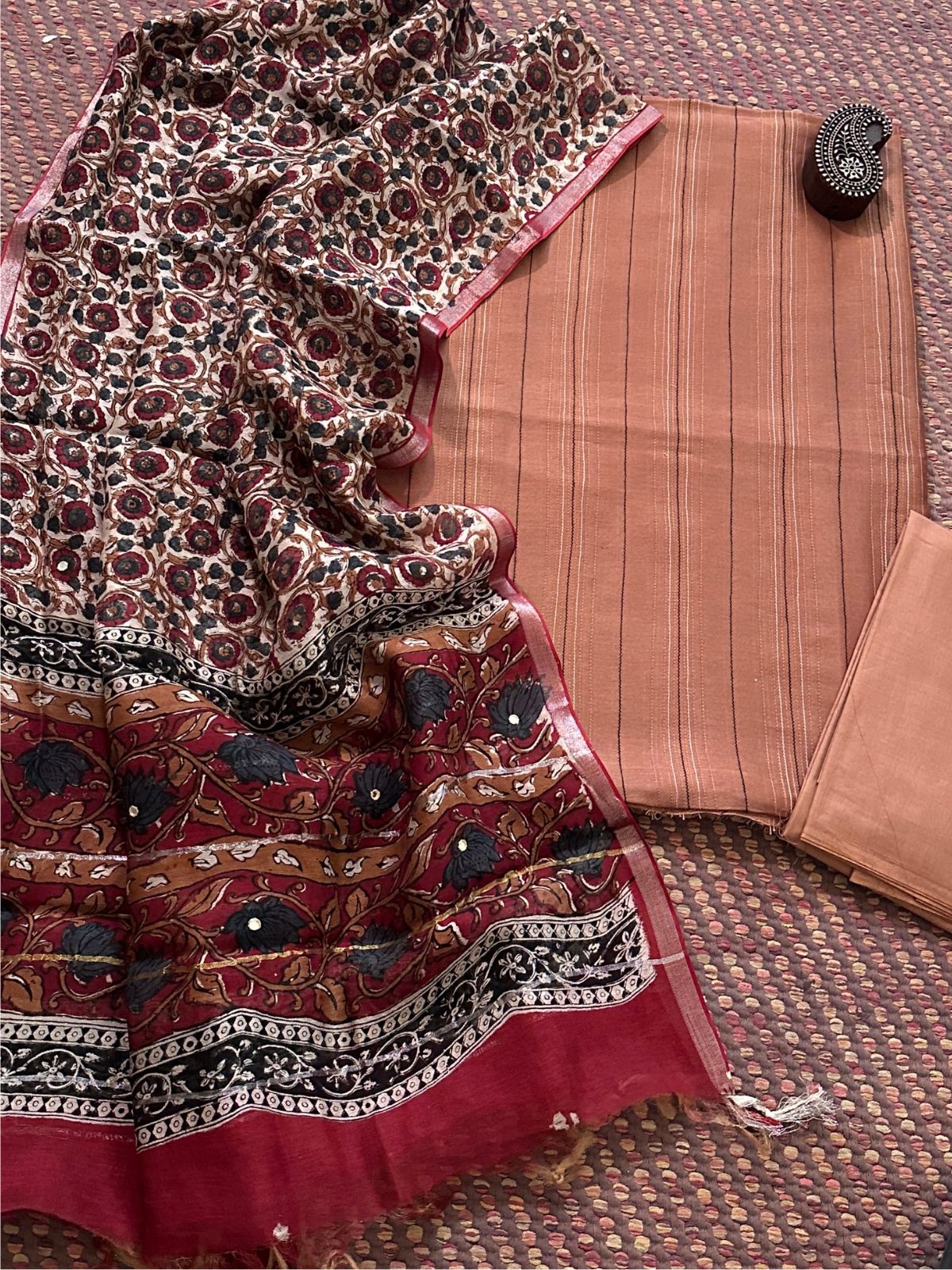 Premium Maheshwari Silk Set