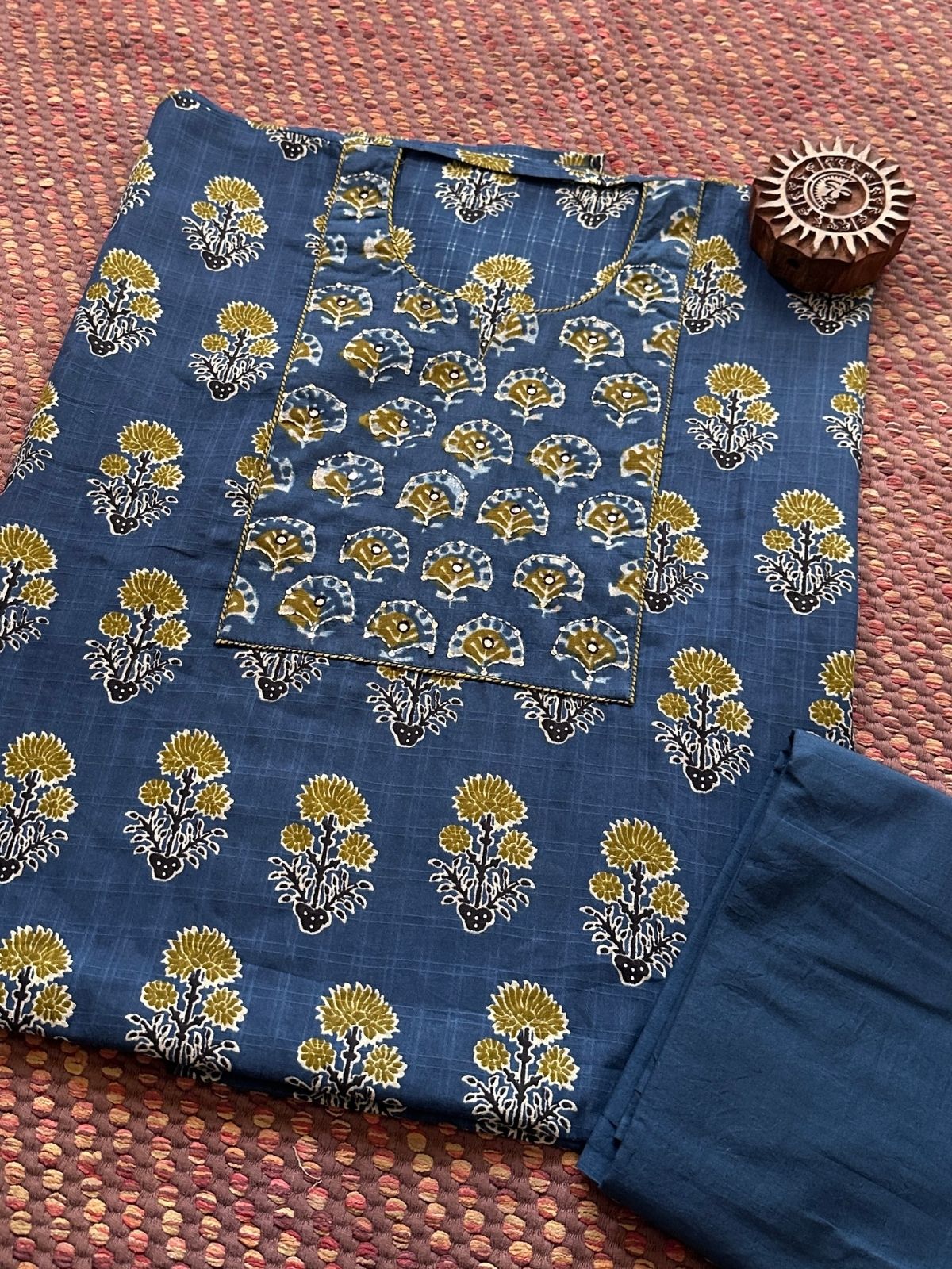 Cotton Embroidered Set