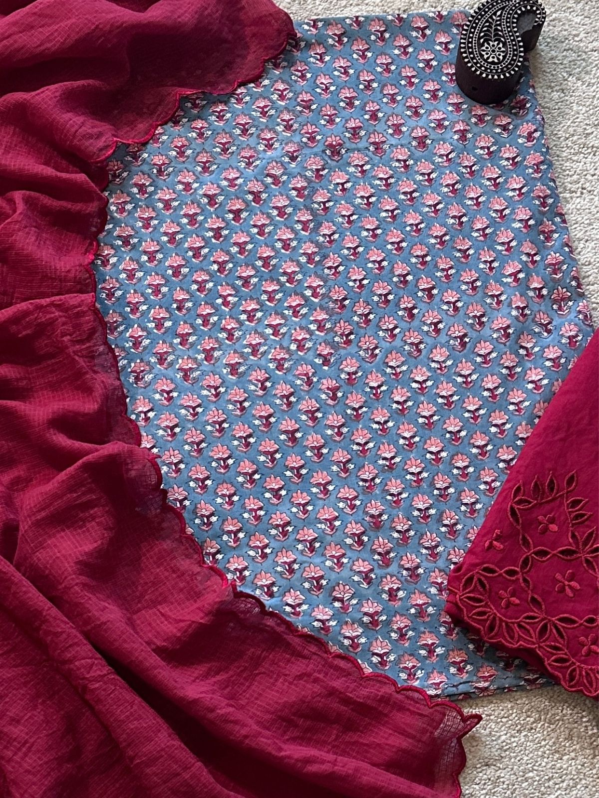 Ziva- Unstitched  Set