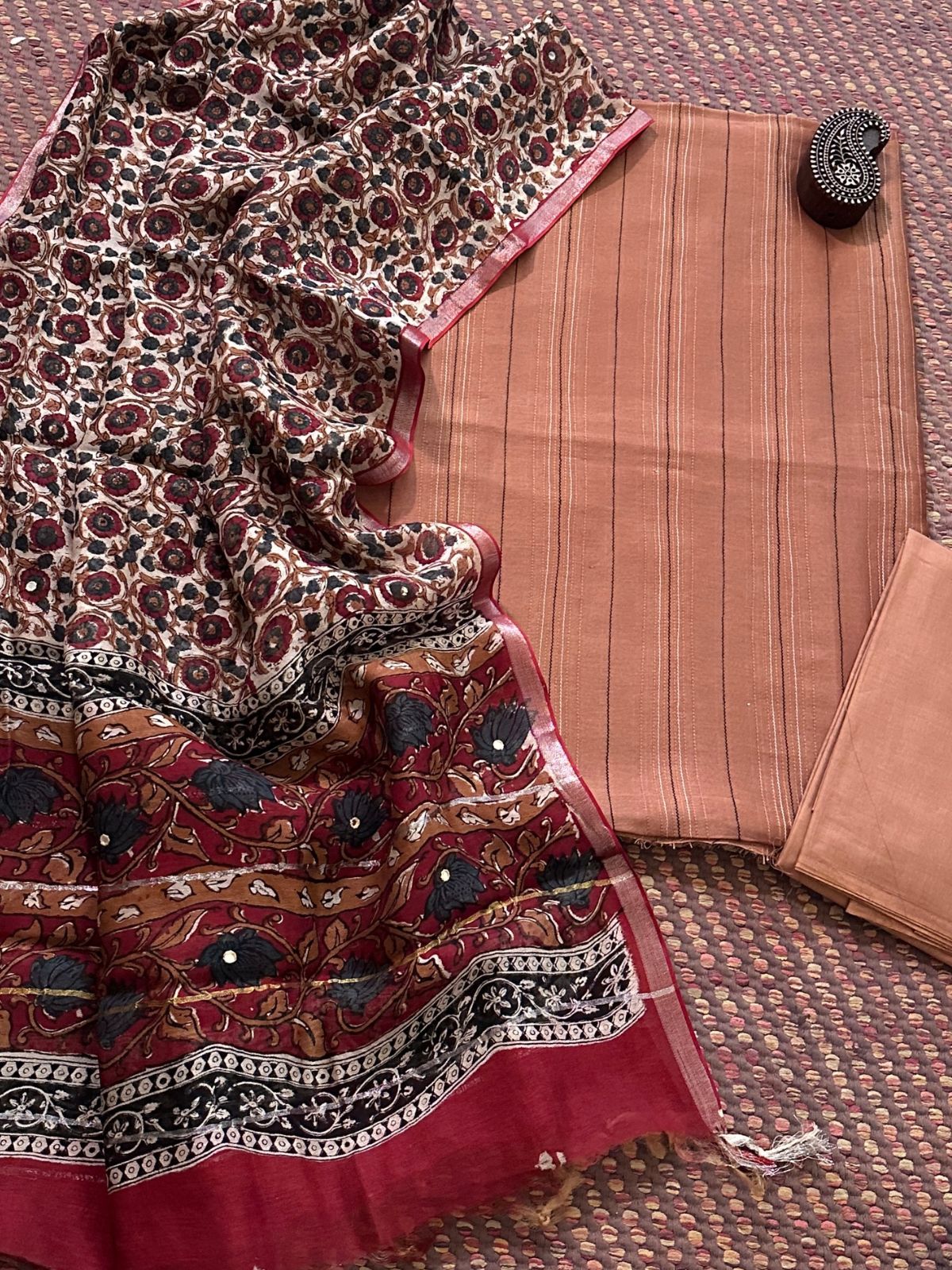 Premium Maheshwari Silk Set