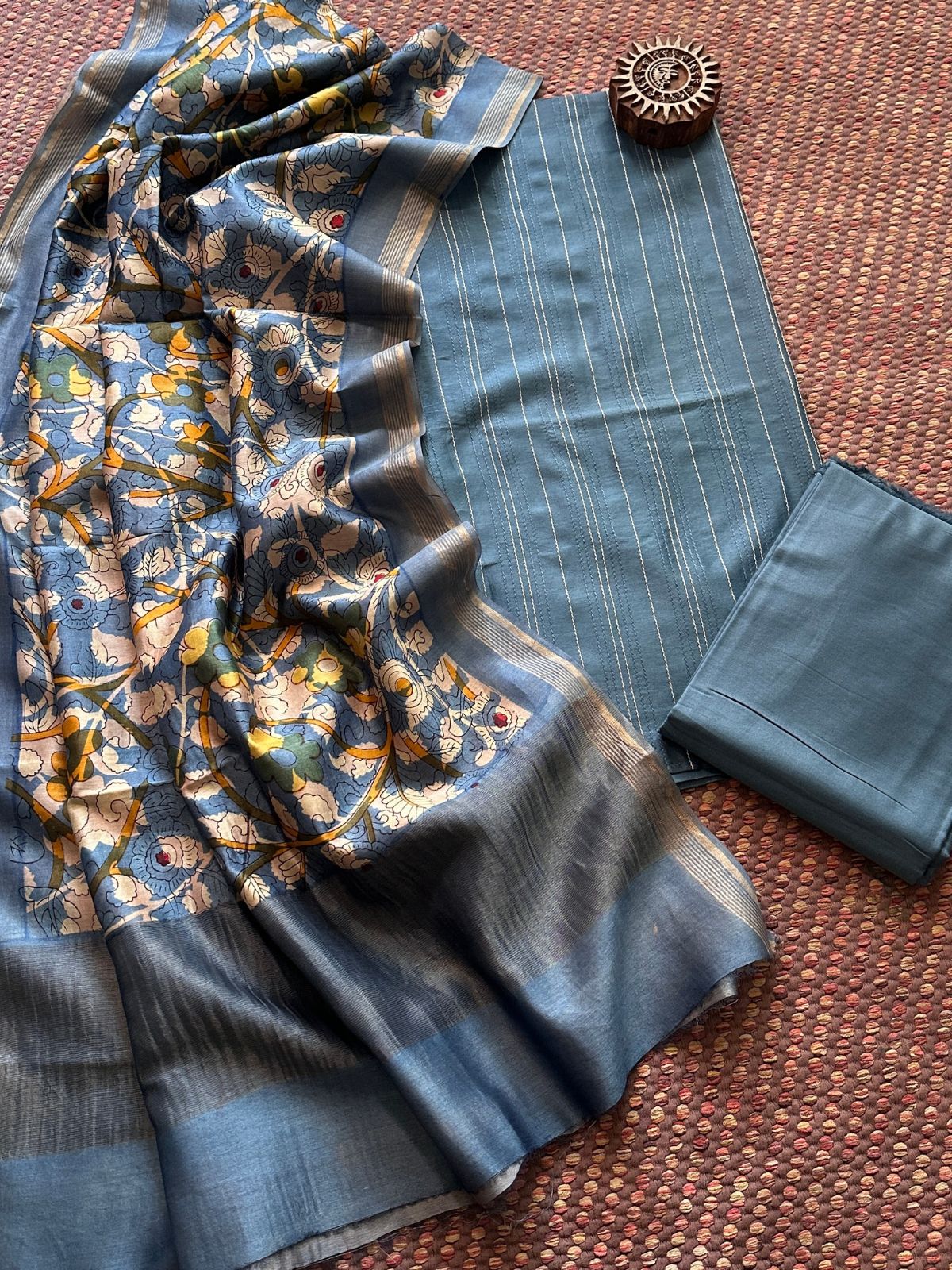 Premium Maheshwari Silk Set