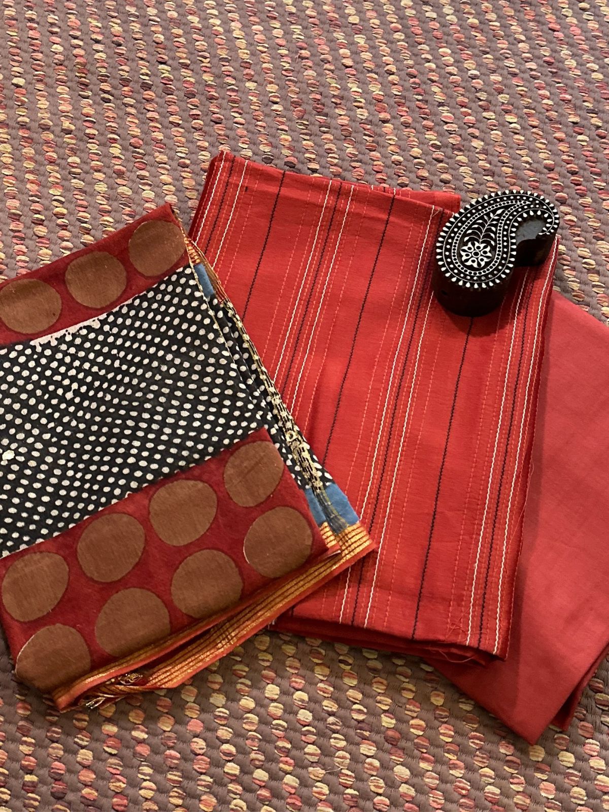 Premium Maheshwari Silk Set