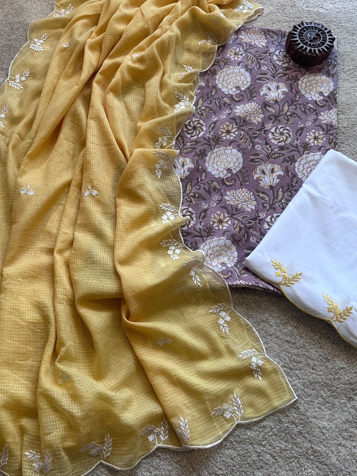 Rumi - Unstitched Set