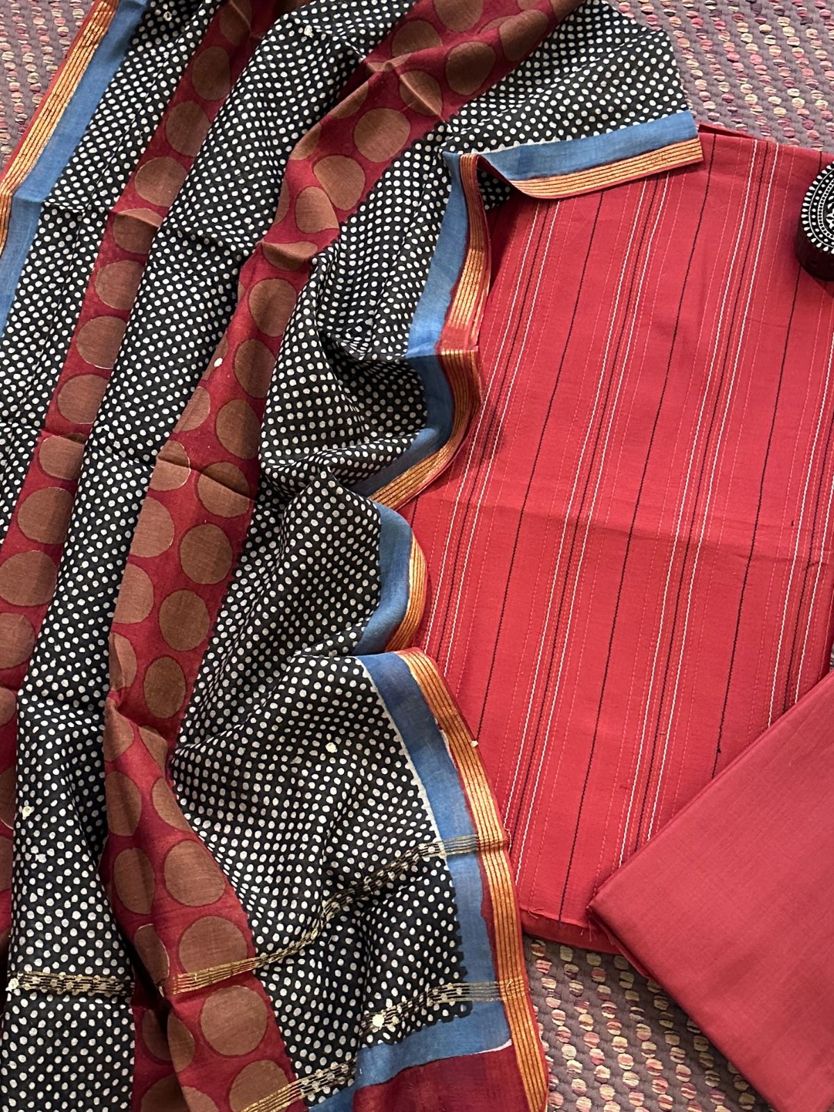 Premium Maheshwari Silk Set