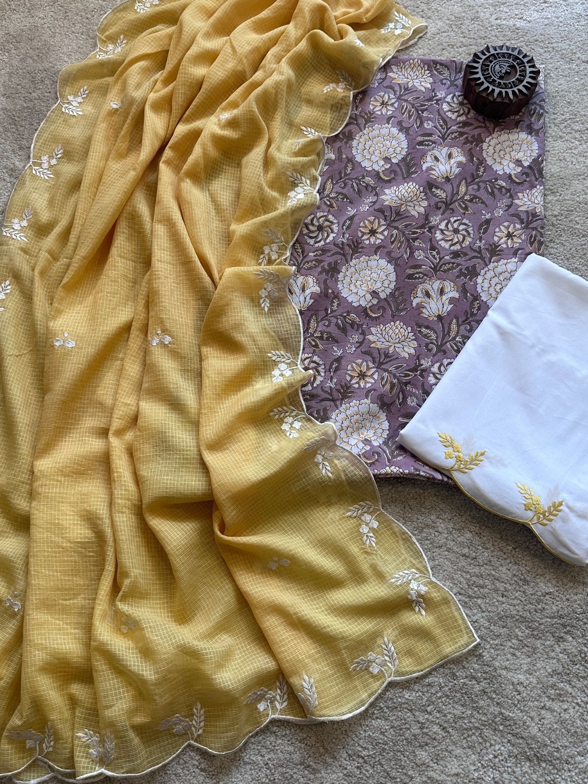 Rumi - Unstitched Set