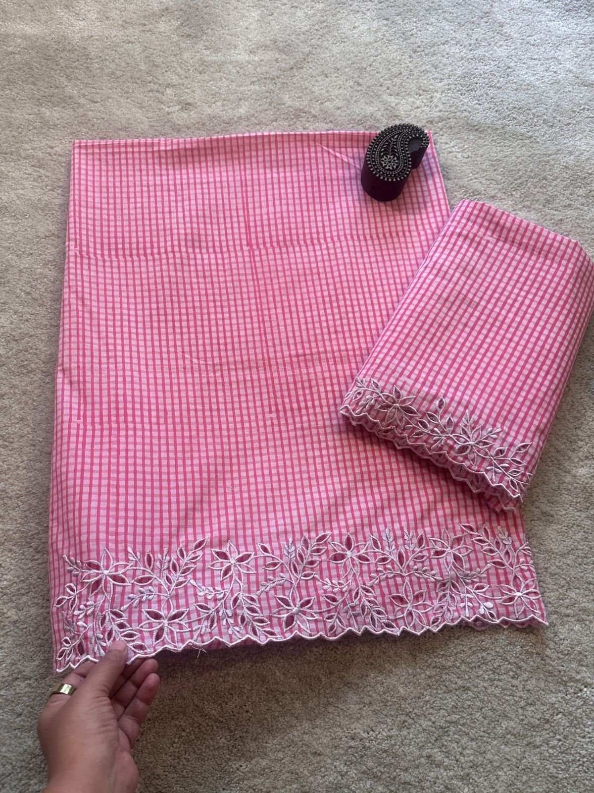 Vanshika Set - Coord Set with Cutwork Embroidery