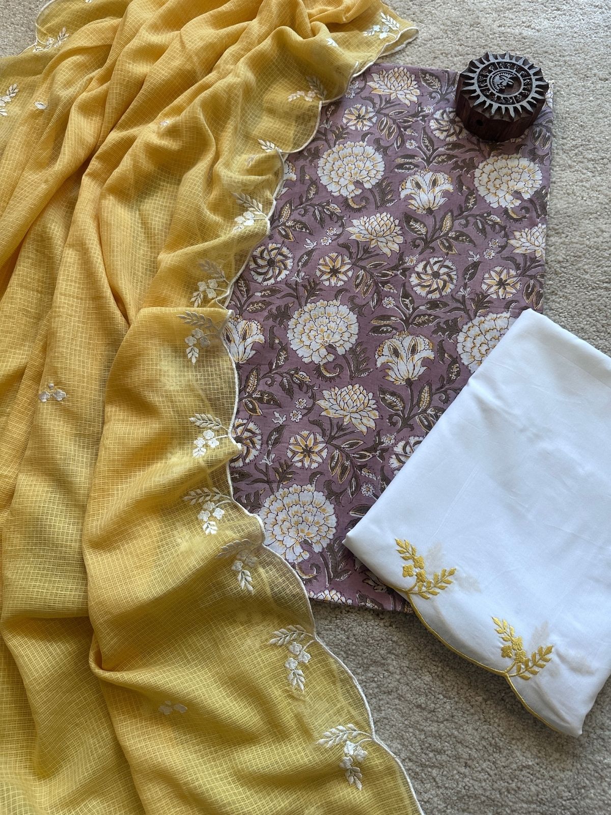 Rumi - Unstitched Set
