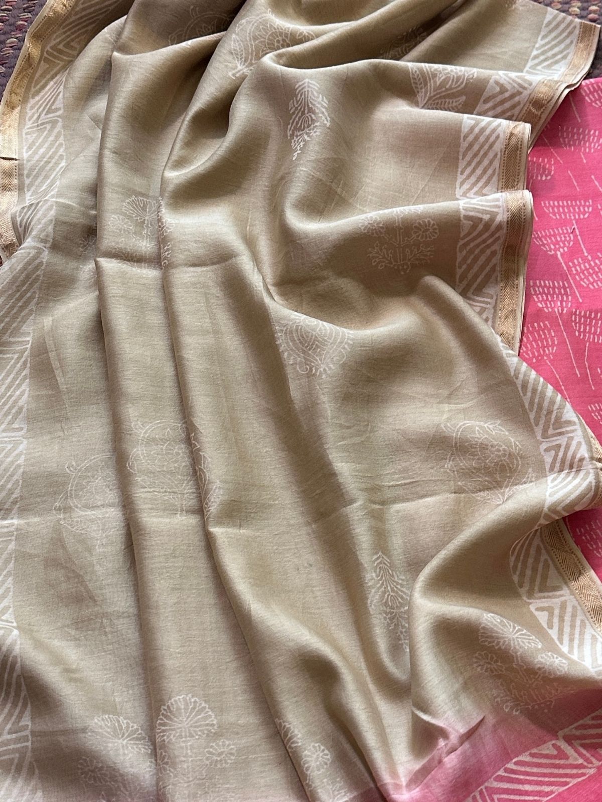 Premium Maheshwari Silk Set