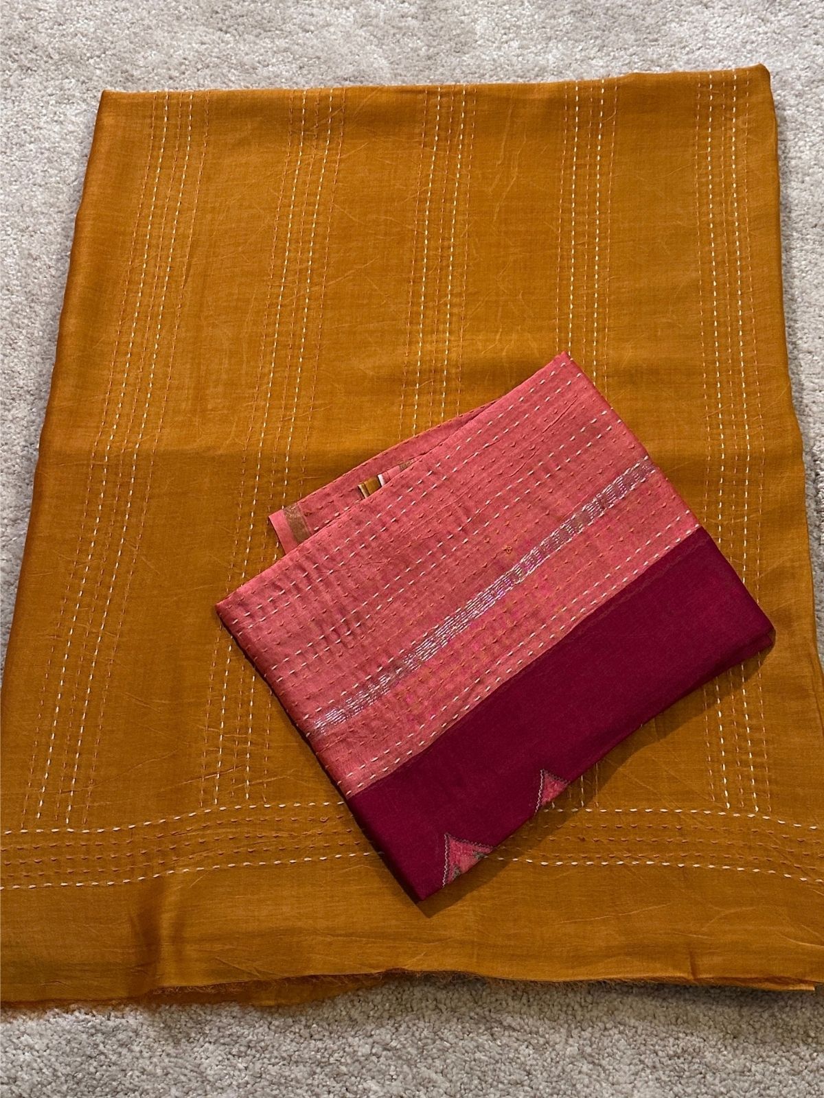 Heena -Premium Maheshwari Silk Set