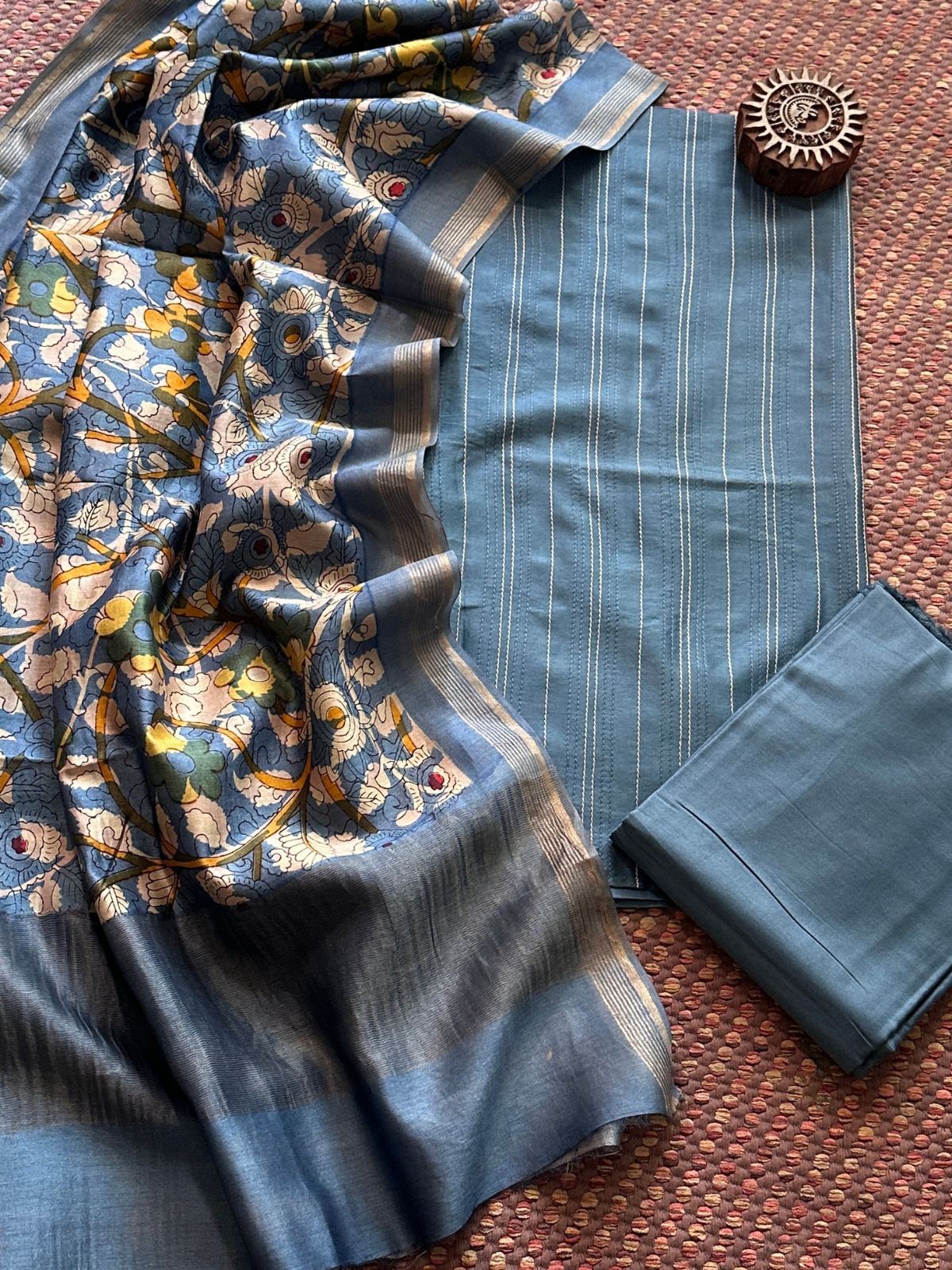 Premium Maheshwari Silk Set