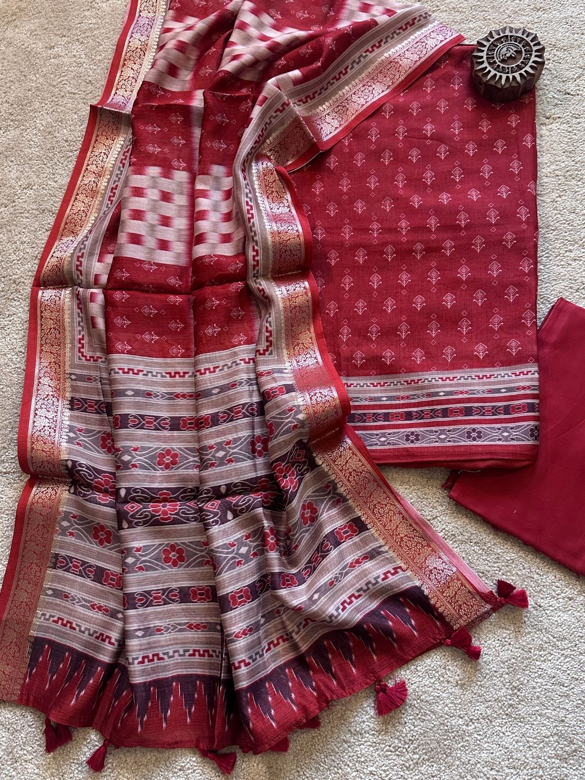 Shambika- Unstitched Set