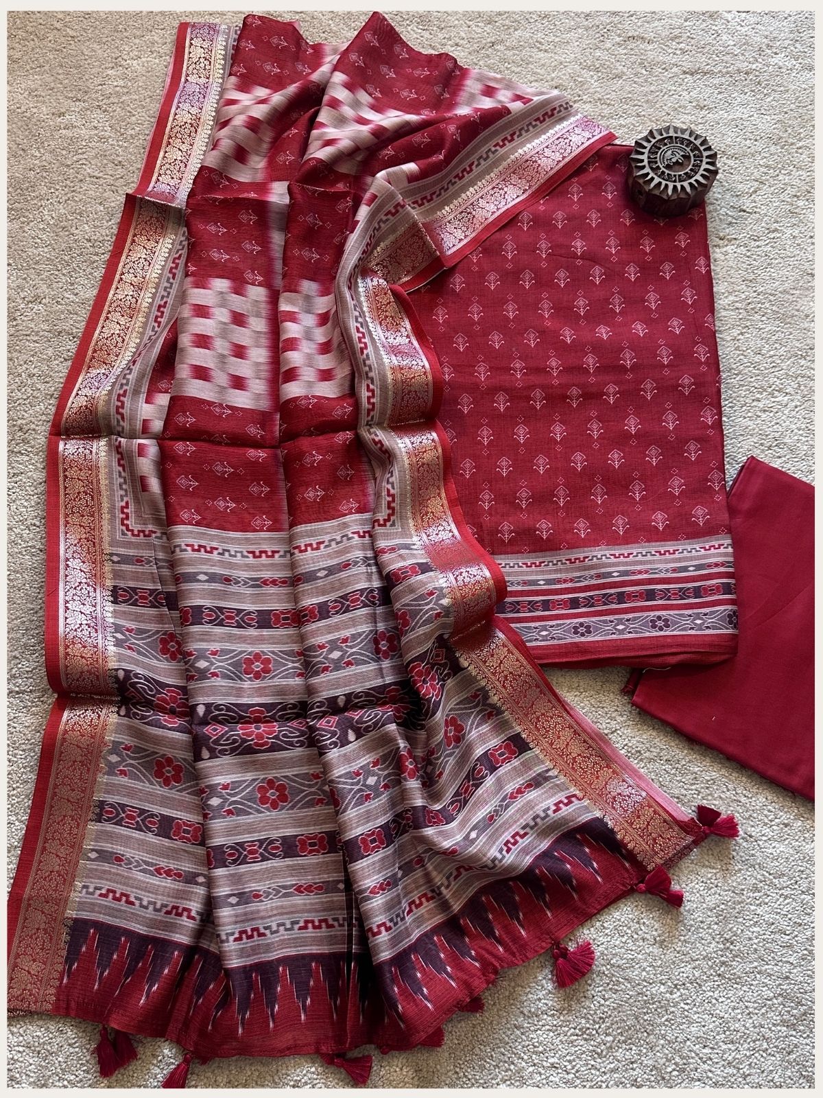 Shambika- Unstitched Set