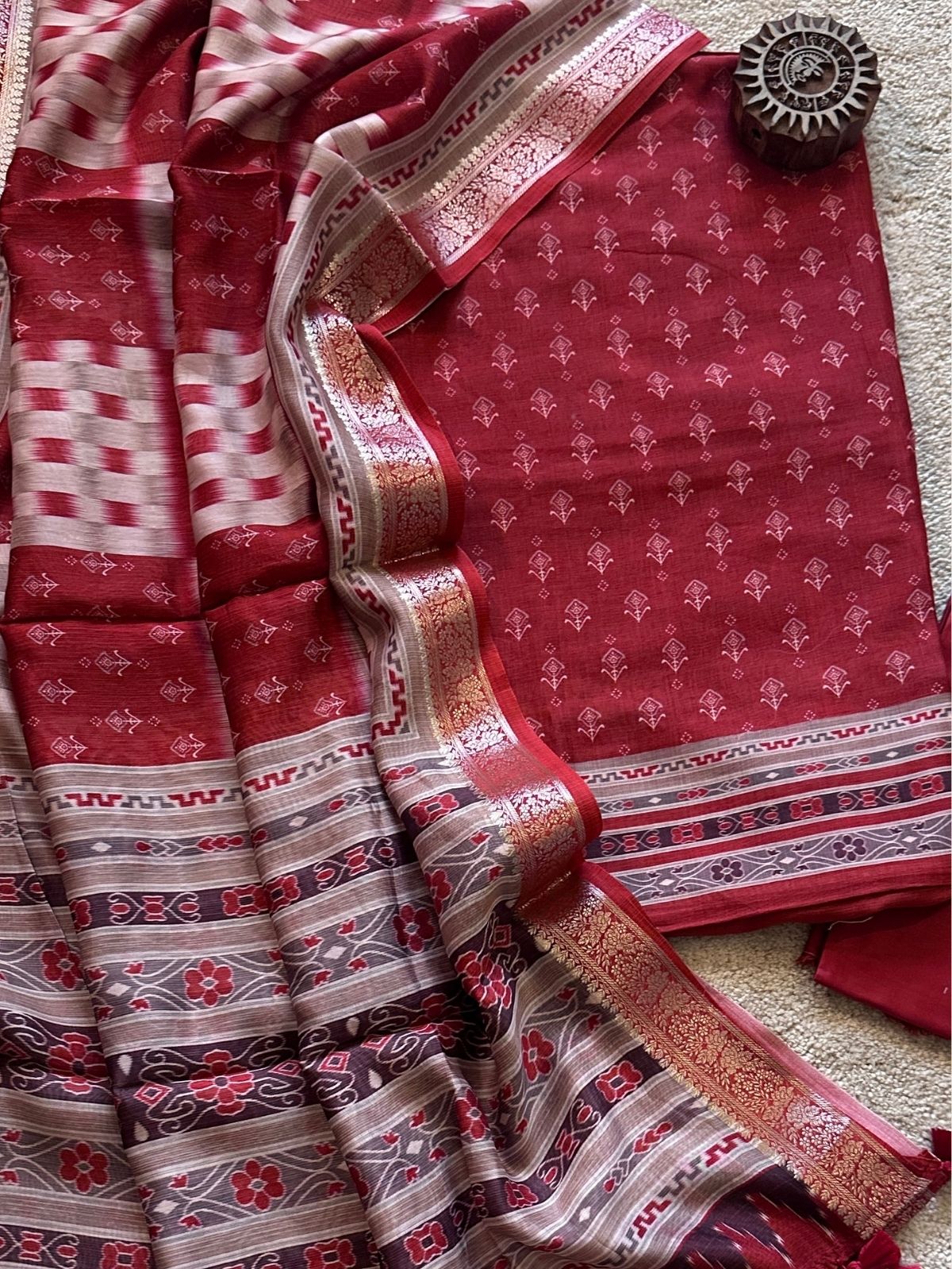 Shambika- Unstitched Set