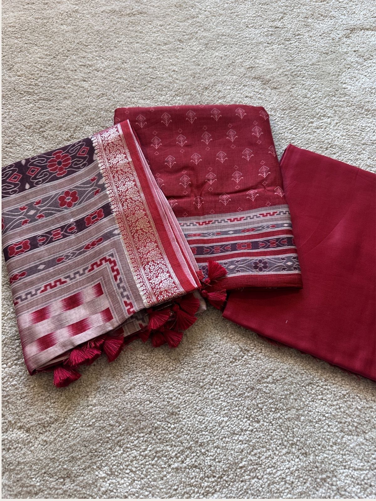 Shambika- Unstitched Set