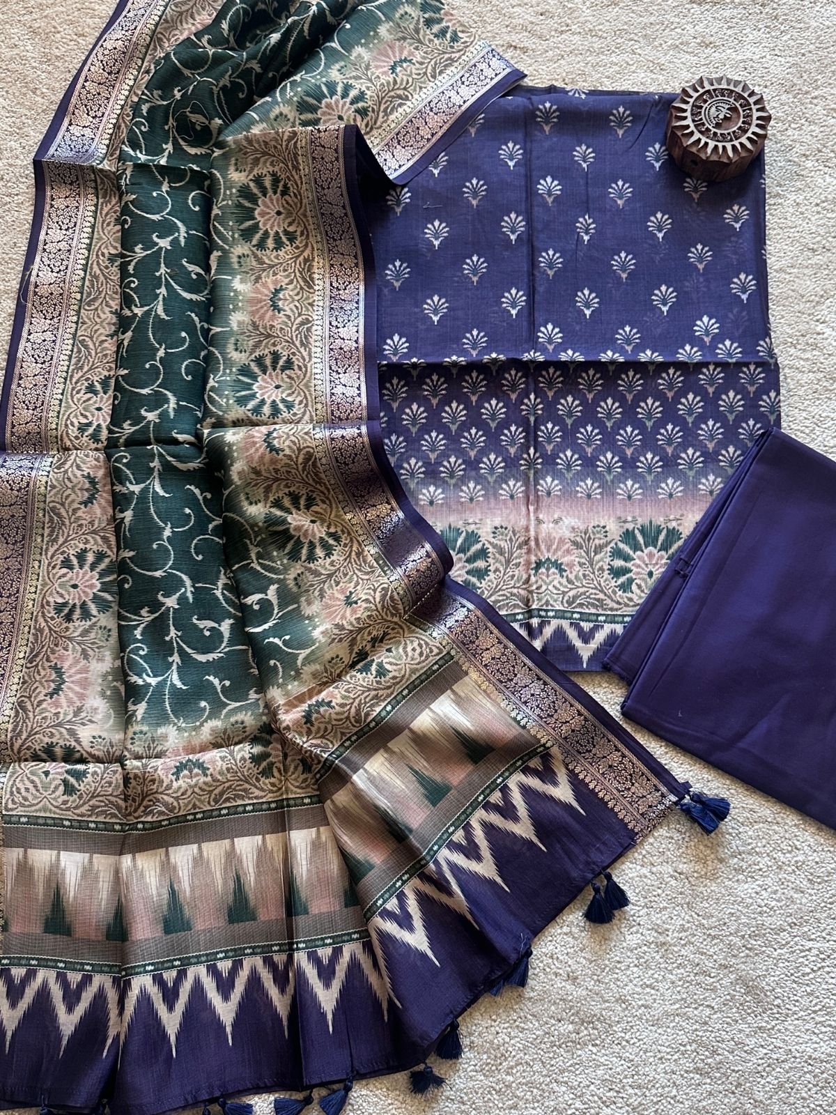 Piyusha- Unstitched Set