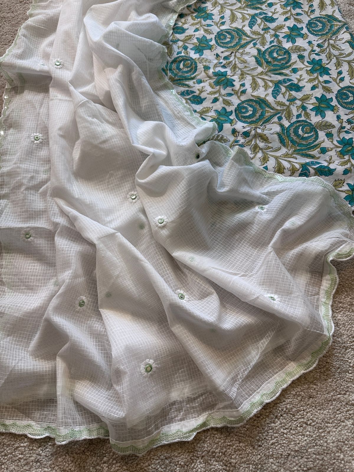 Simar Unstitched Set