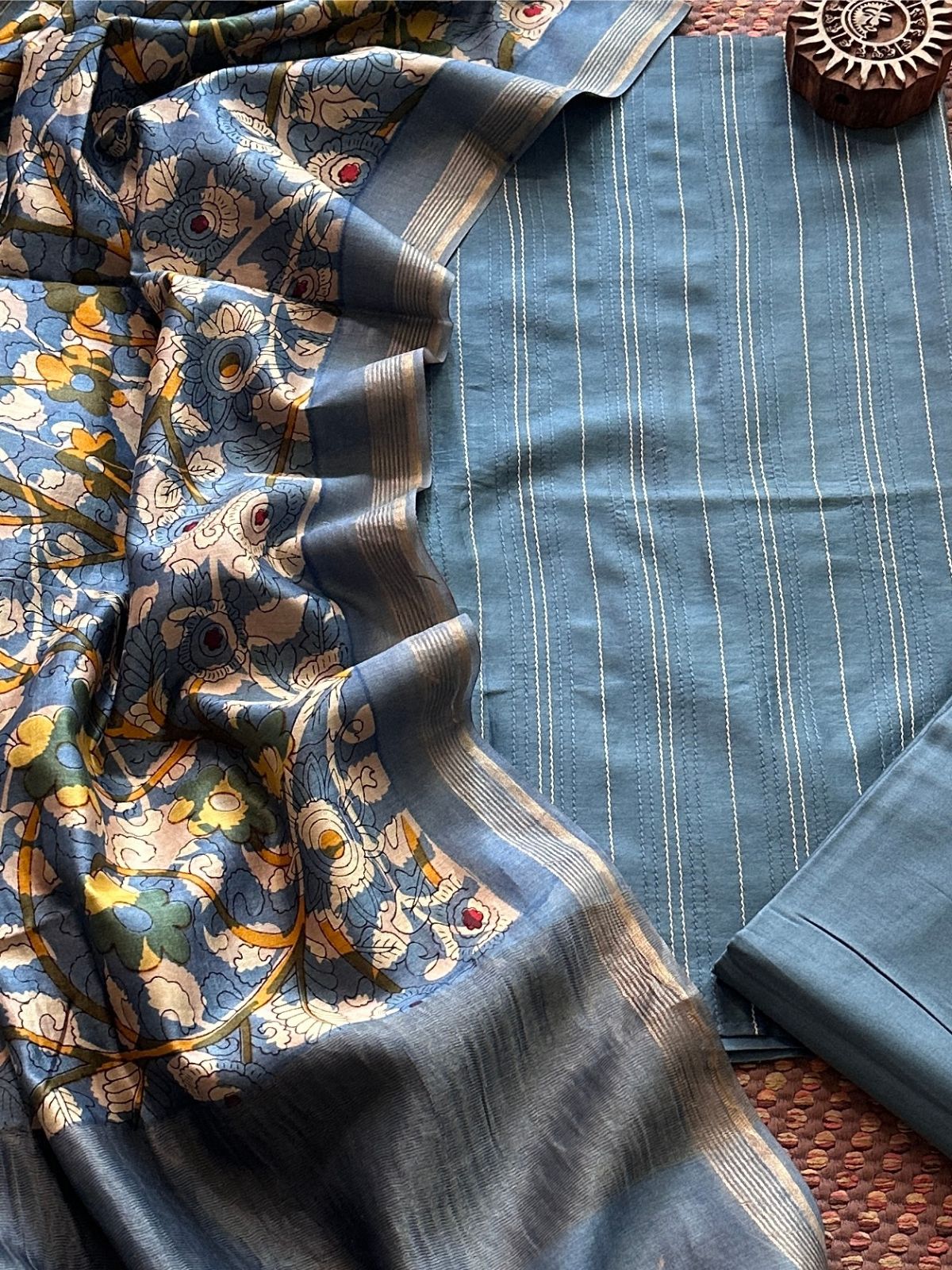Premium Maheshwari Silk Set
