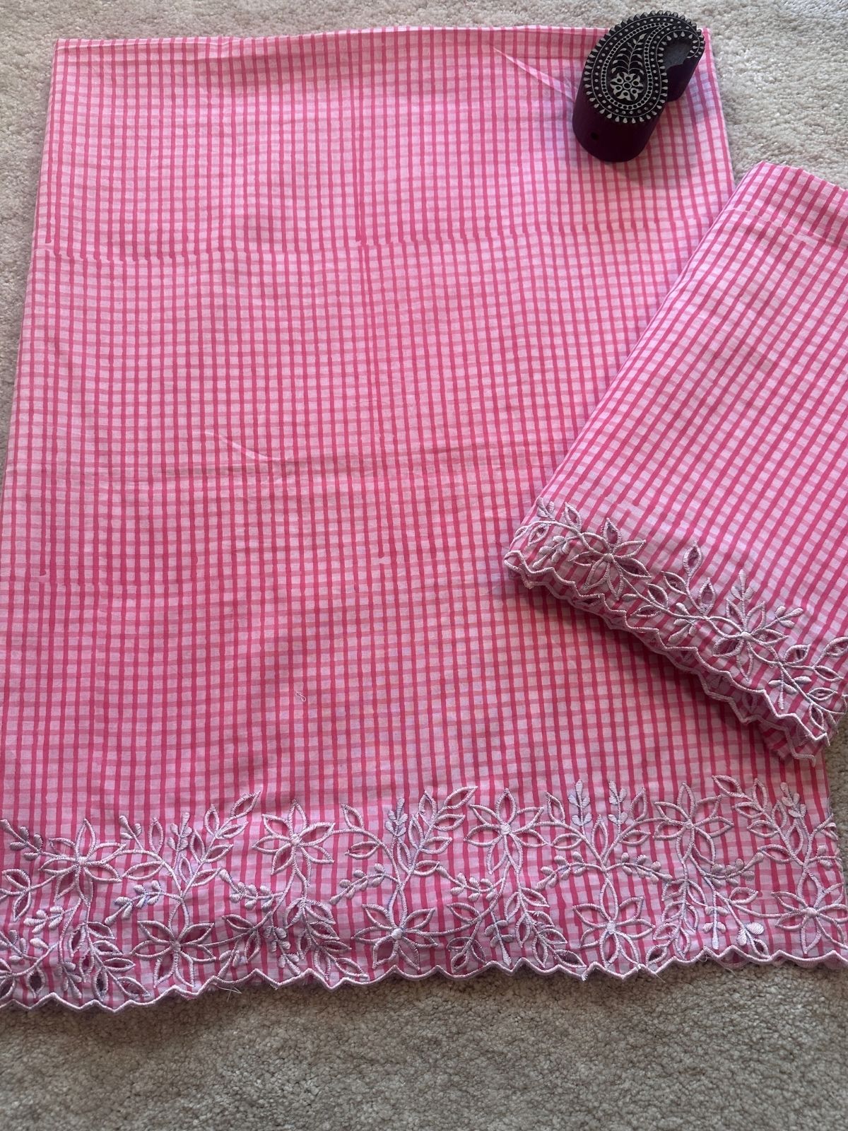 Vanshika Set - Coord Set with Cutwork Embroidery