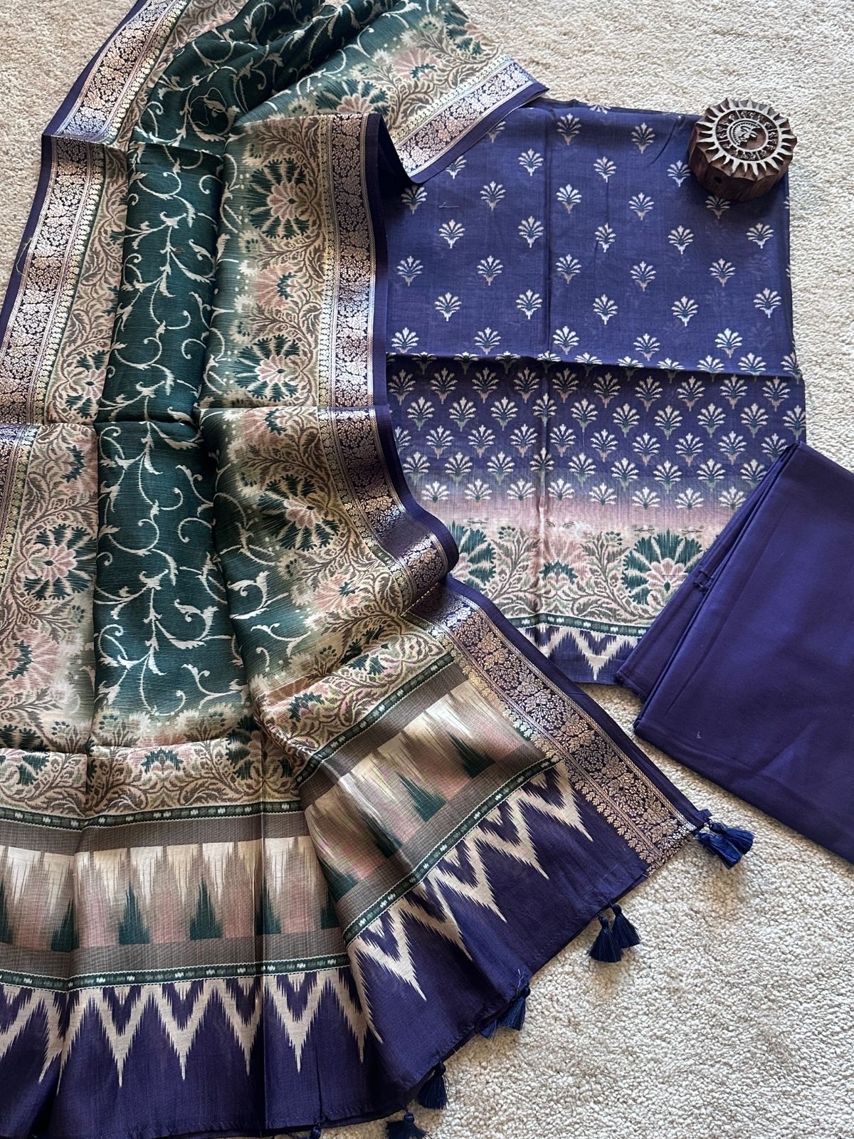 Piyusha- Unstitched Set