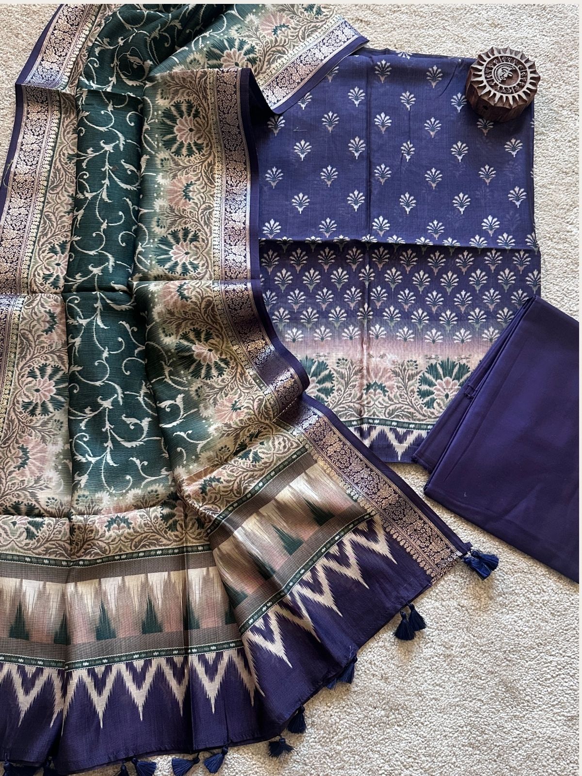 Piyusha- Unstitched Set