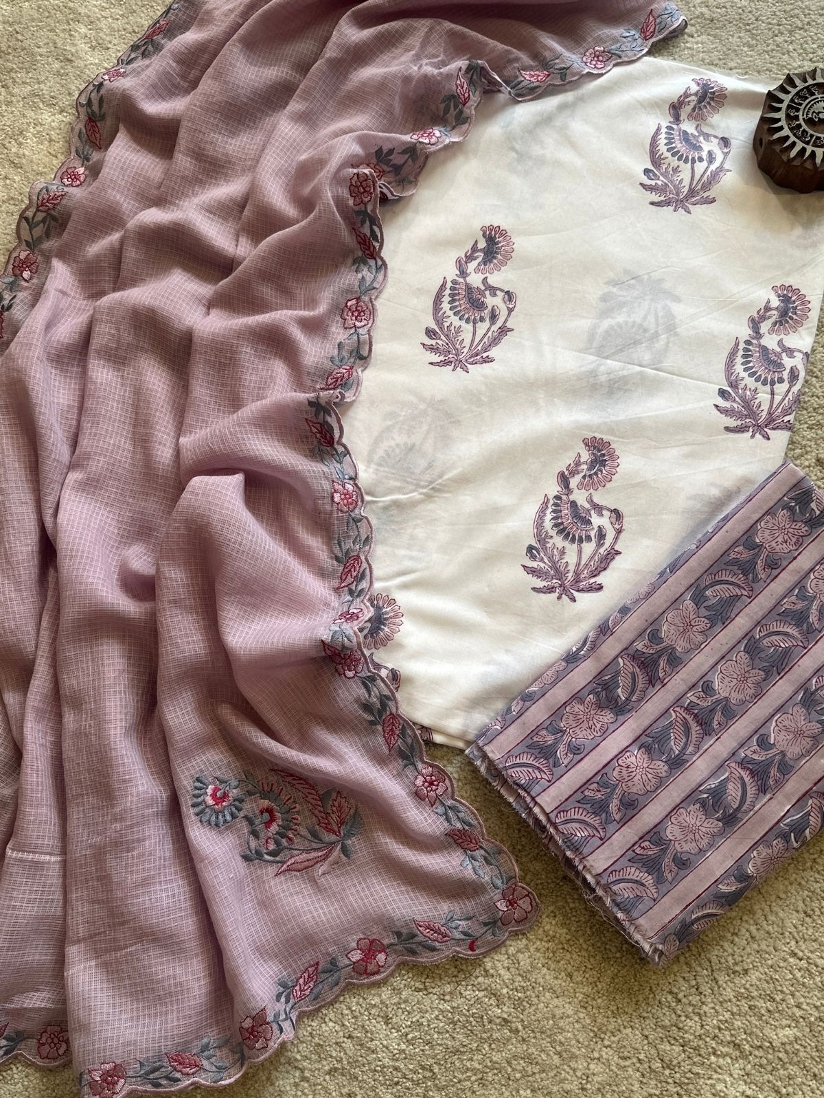 Amaira Unstitched Set