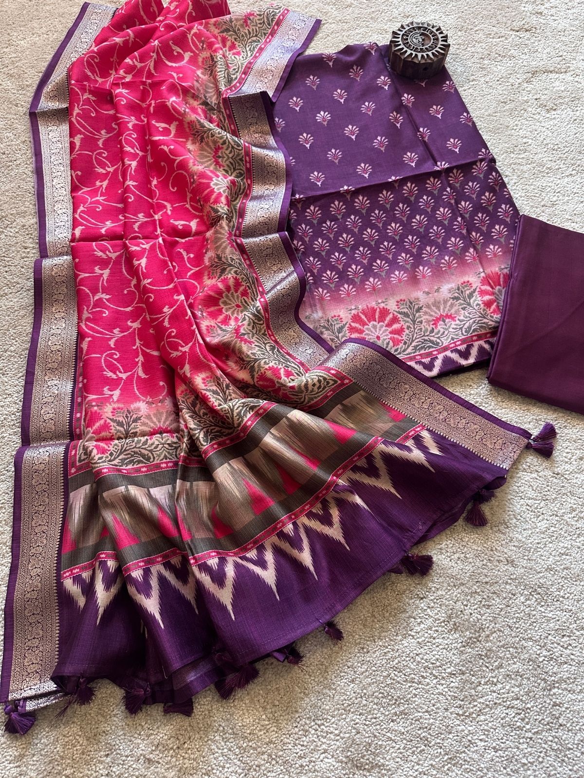Shashi- Unstitched Set