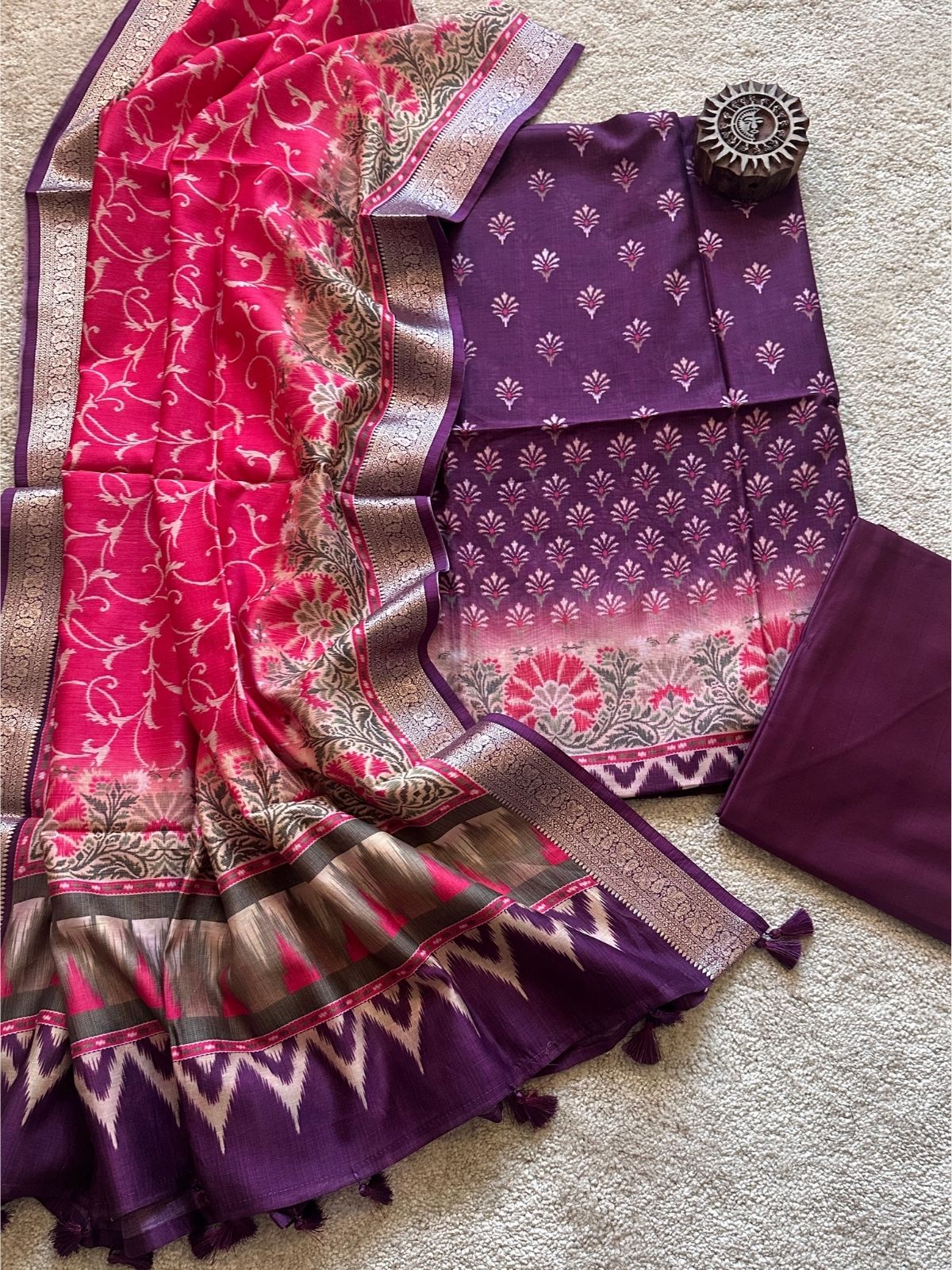 Shashi- Unstitched Set