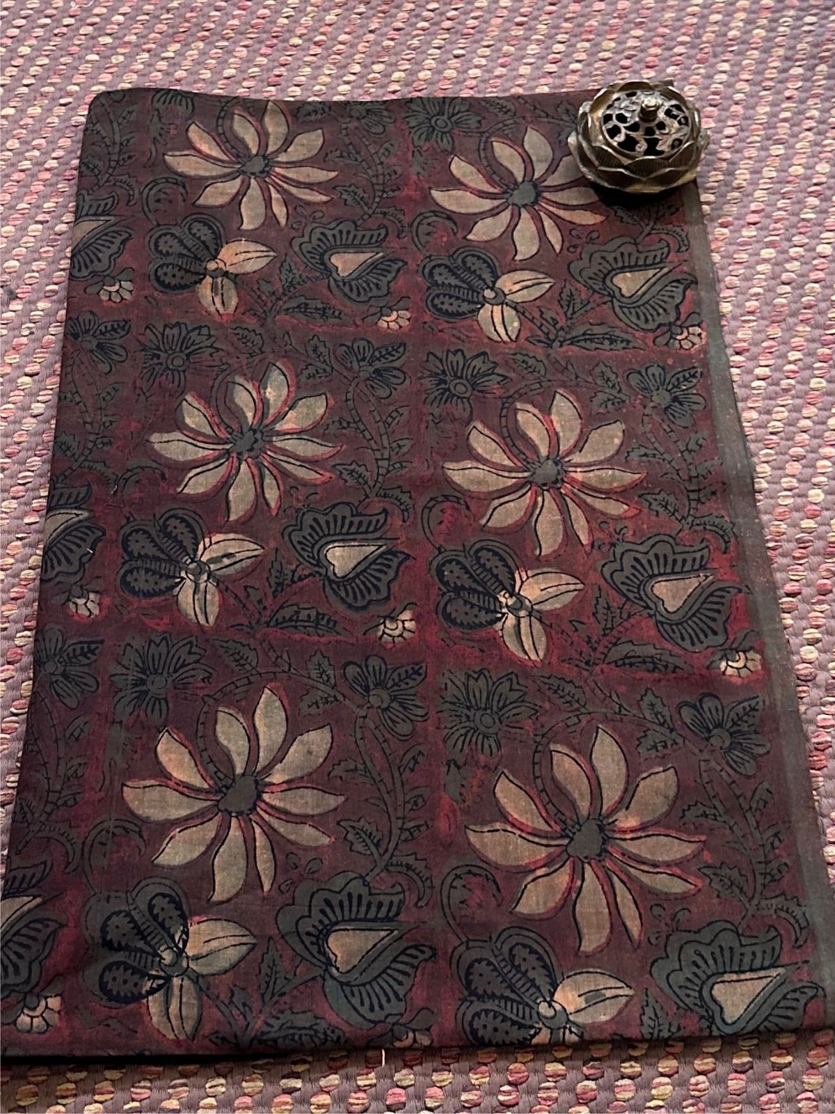 Premium Pure Soft Cotton Mulmul Vegetable Dyed Fabric