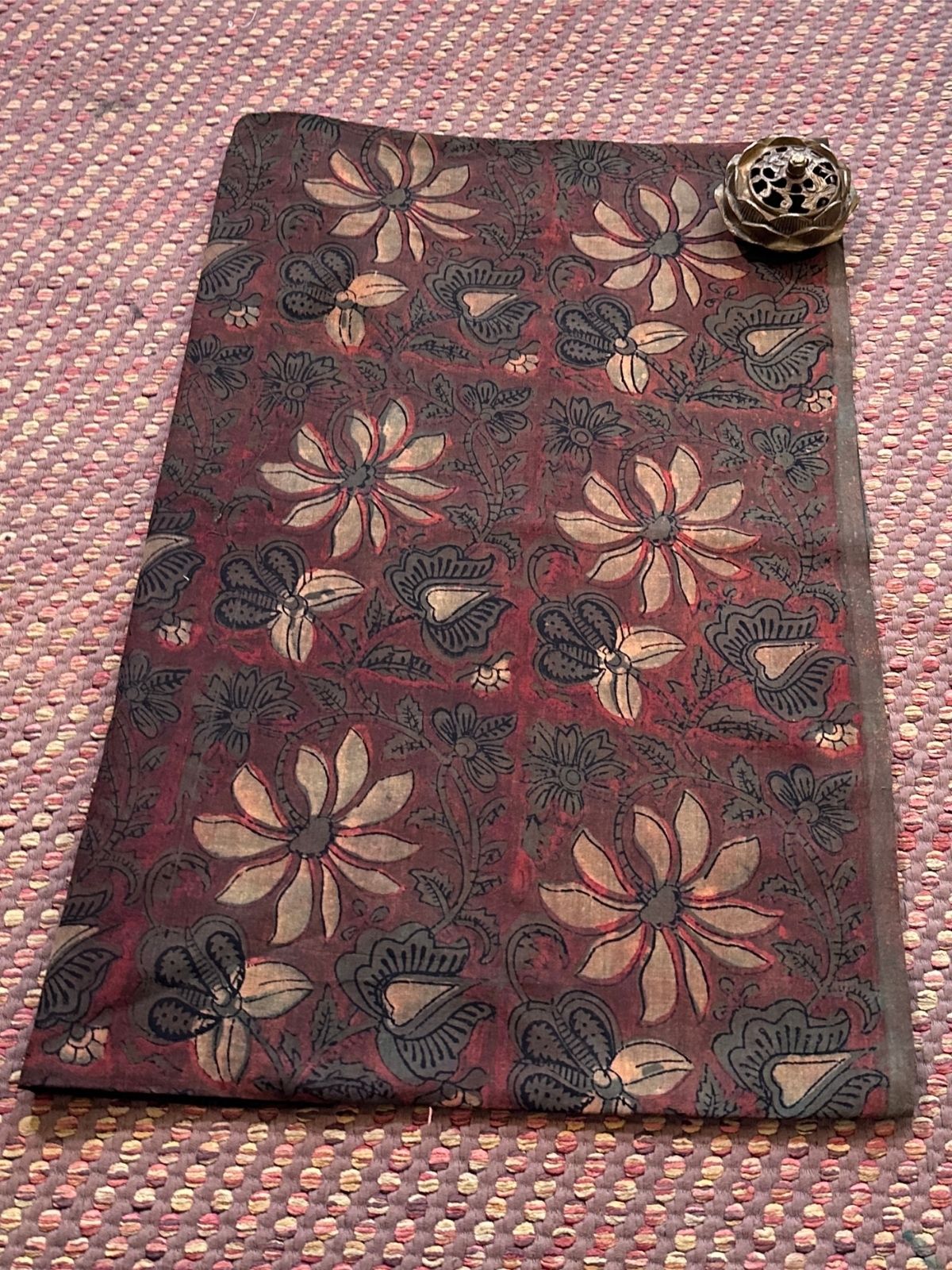 Premium Pure Soft Cotton Mulmul Vegetable Dyed Fabric