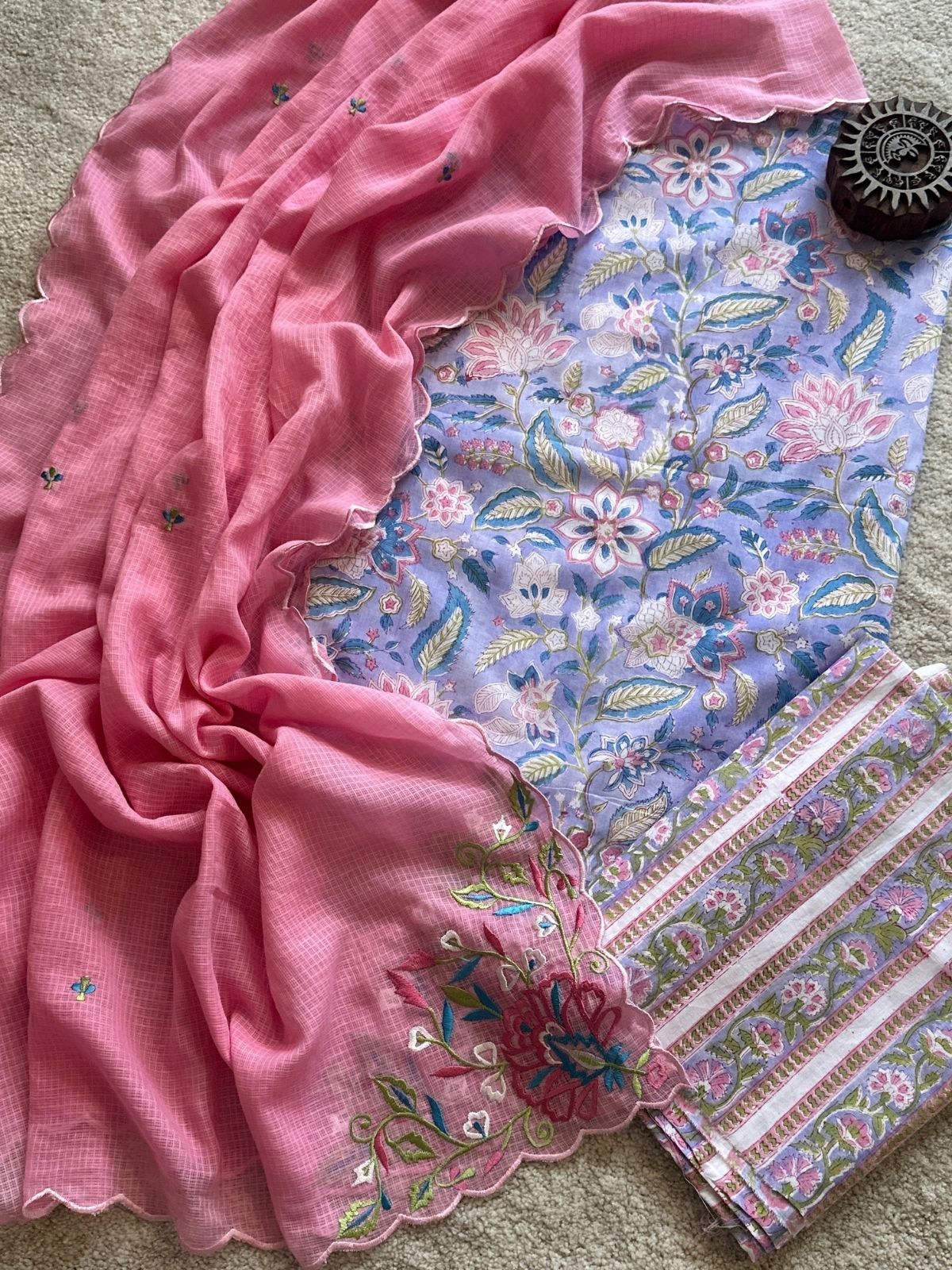 Aarzoo Unstitched Set