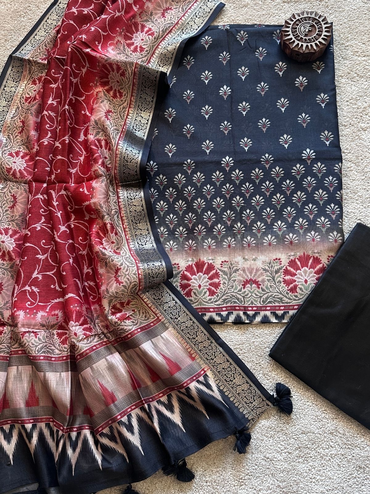 Deepika- Unstitched Set