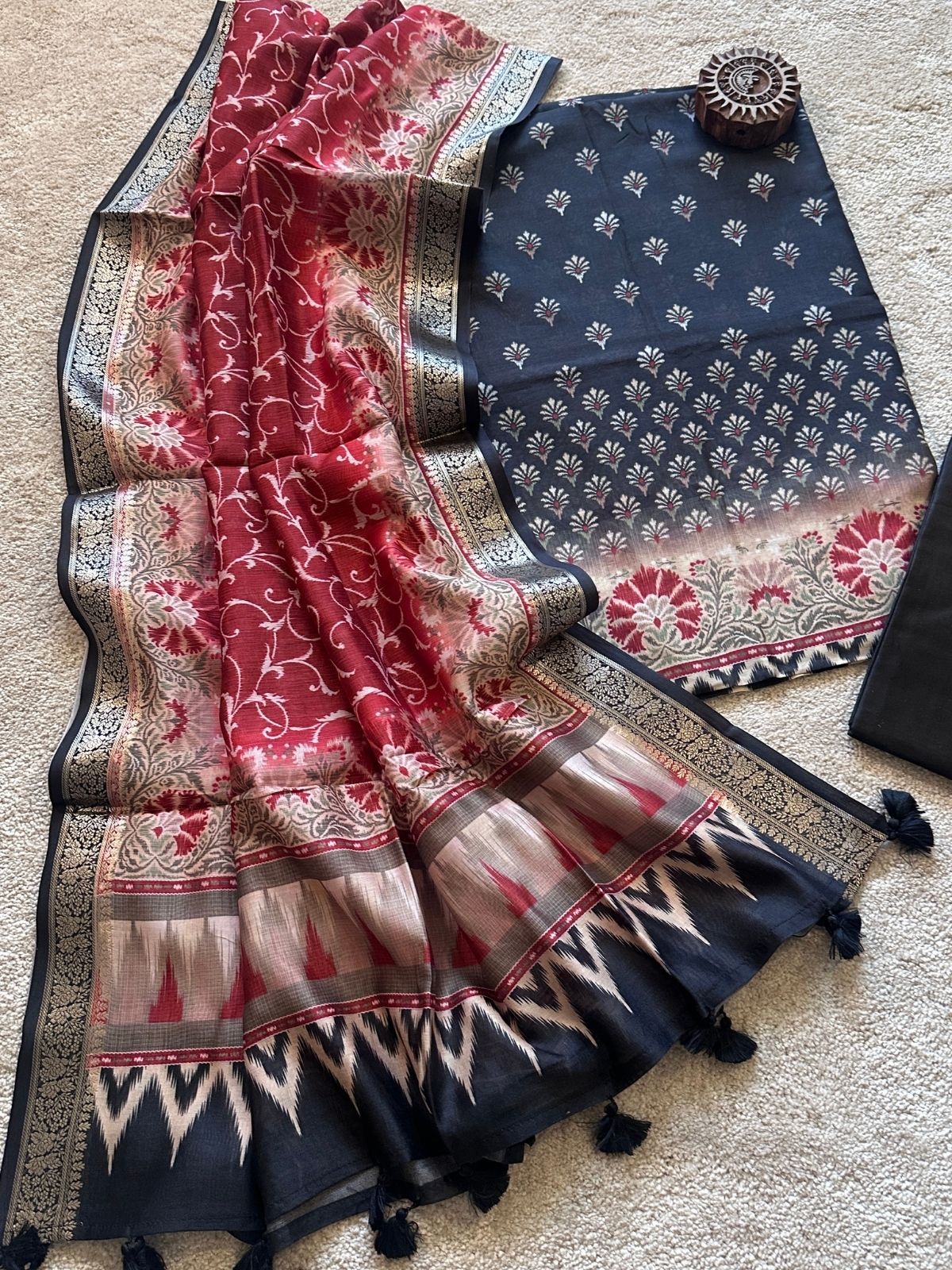 Deepika- Unstitched Set
