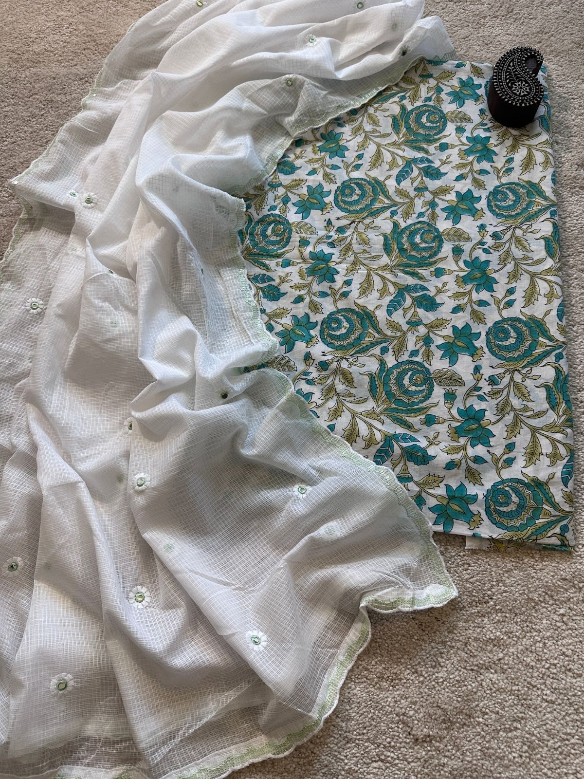 Simar Unstitched Set