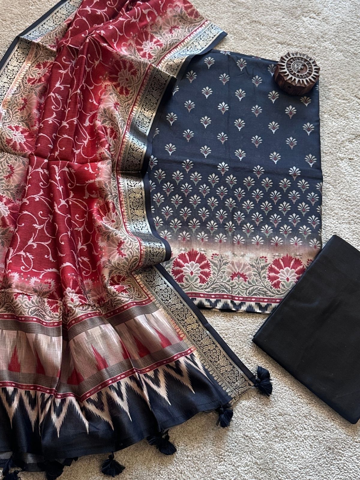 Deepika- Unstitched Set