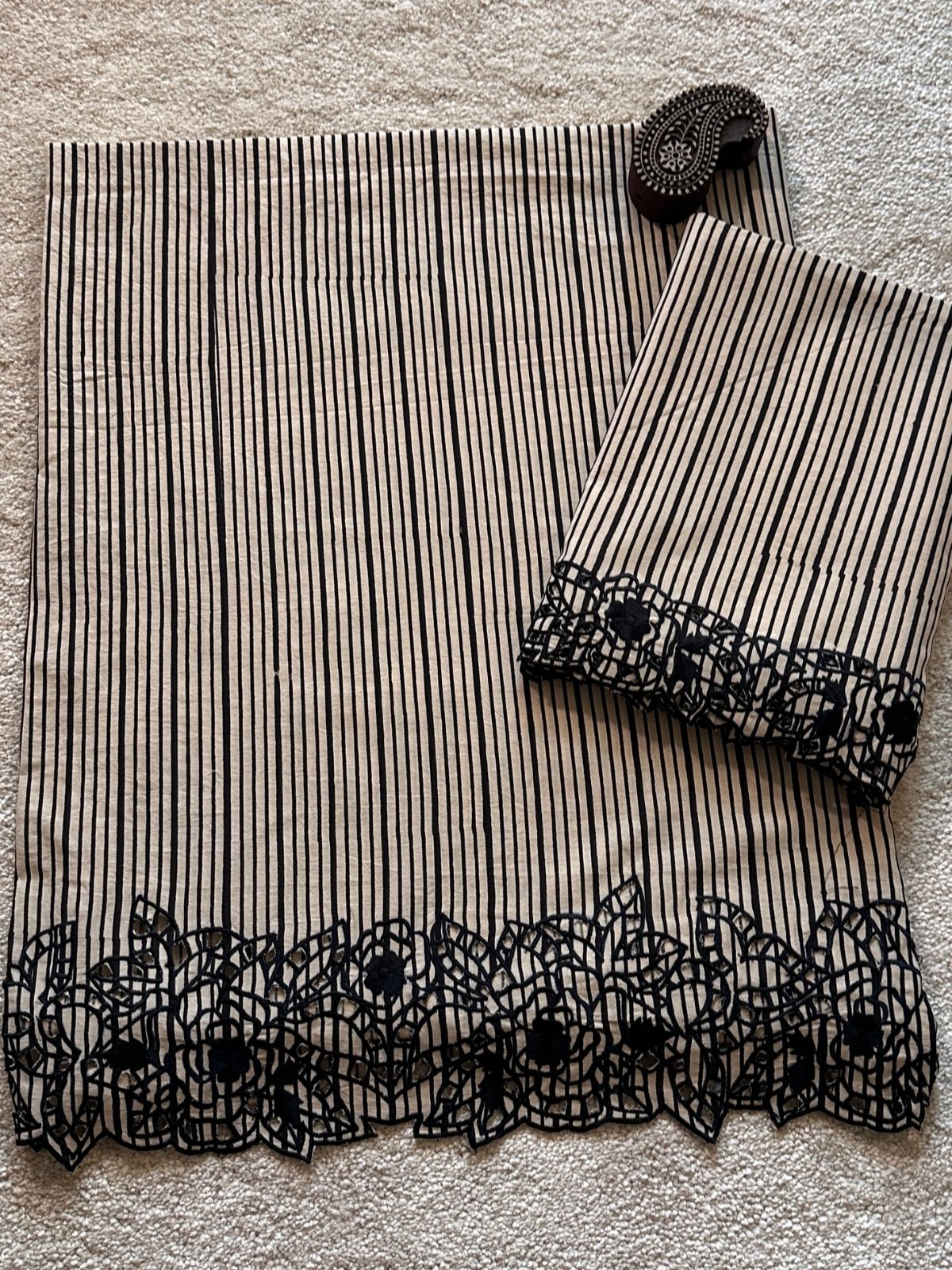 Reva Set - Coord Set with Cutwork Embroidery