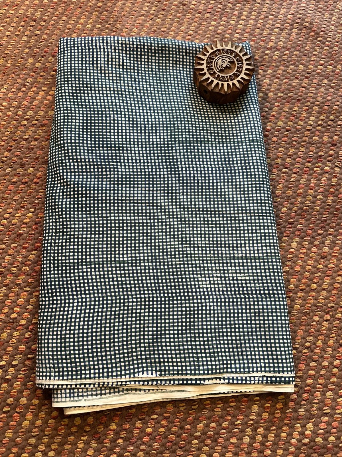 Pure Cotton Hand-blocked Fabric
