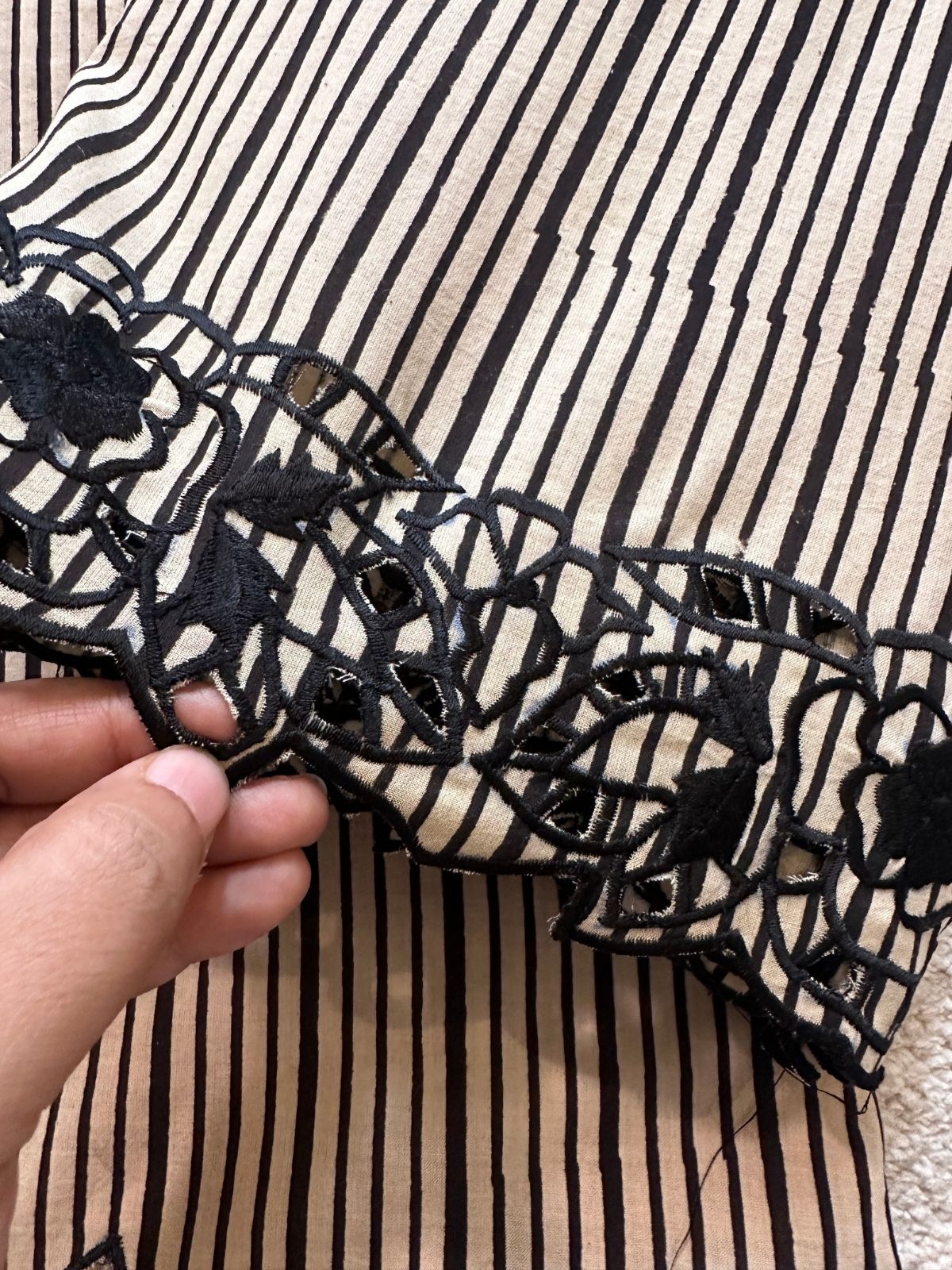 Reva Set - Coord Set with Cutwork Embroidery
