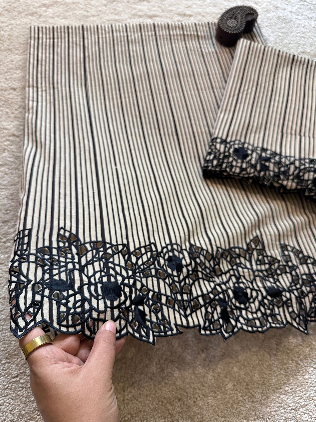 Reva Set - Coord Set with Cutwork Embroidery
