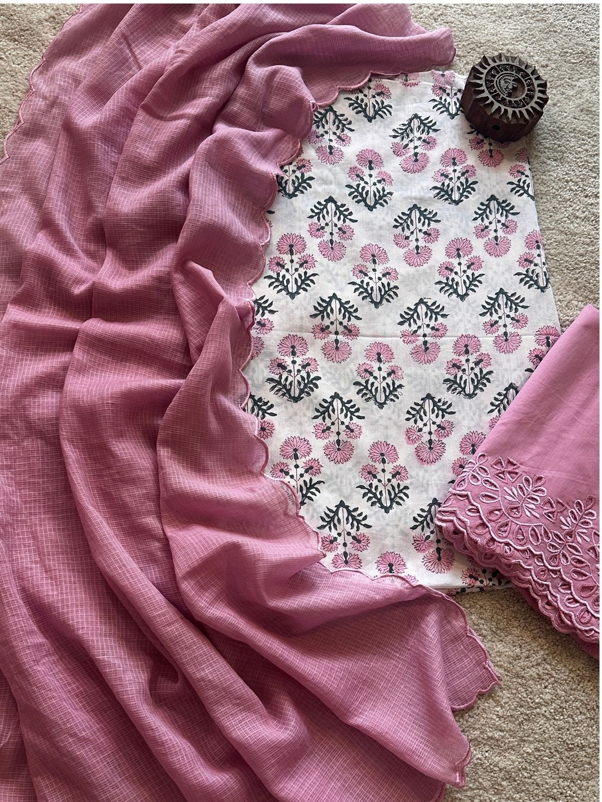 Raima Unstitched  Set