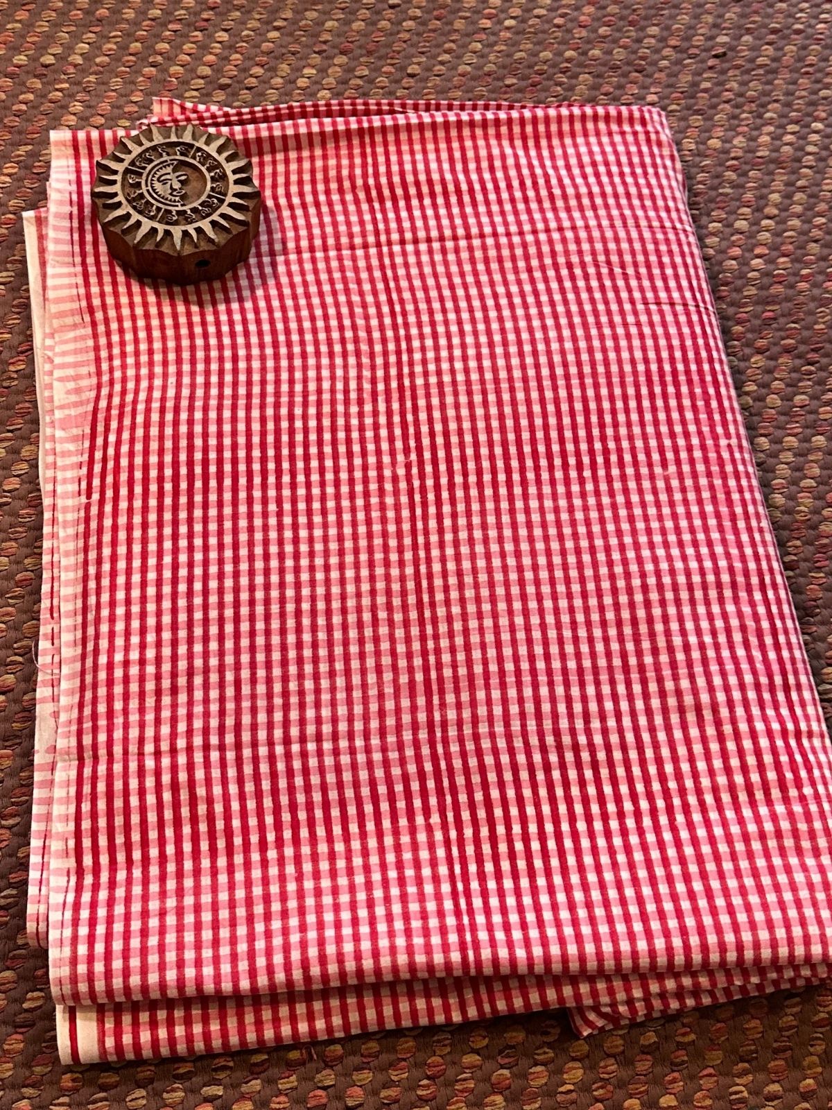 Pure Cotton Hand-blocked Fabric